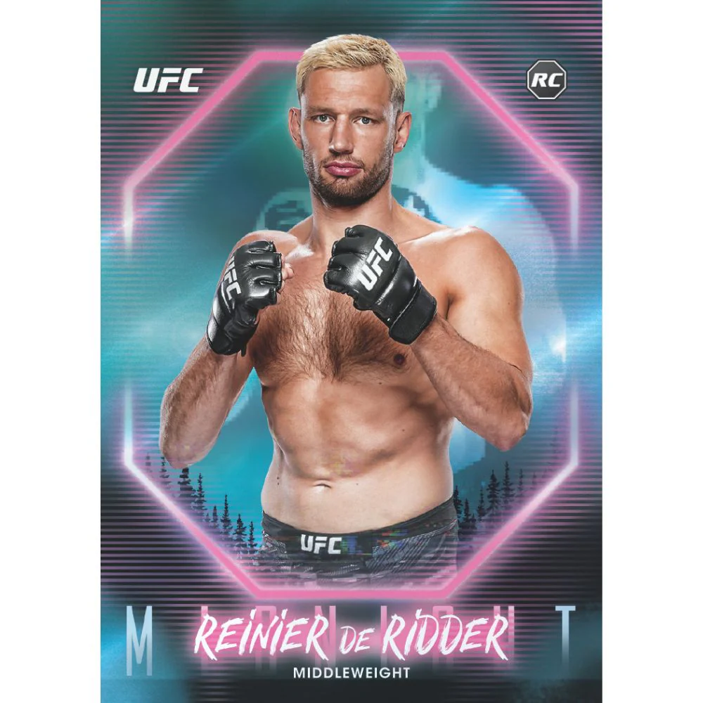 2025 Topps Midnight UFC Hobby Box - Image 4