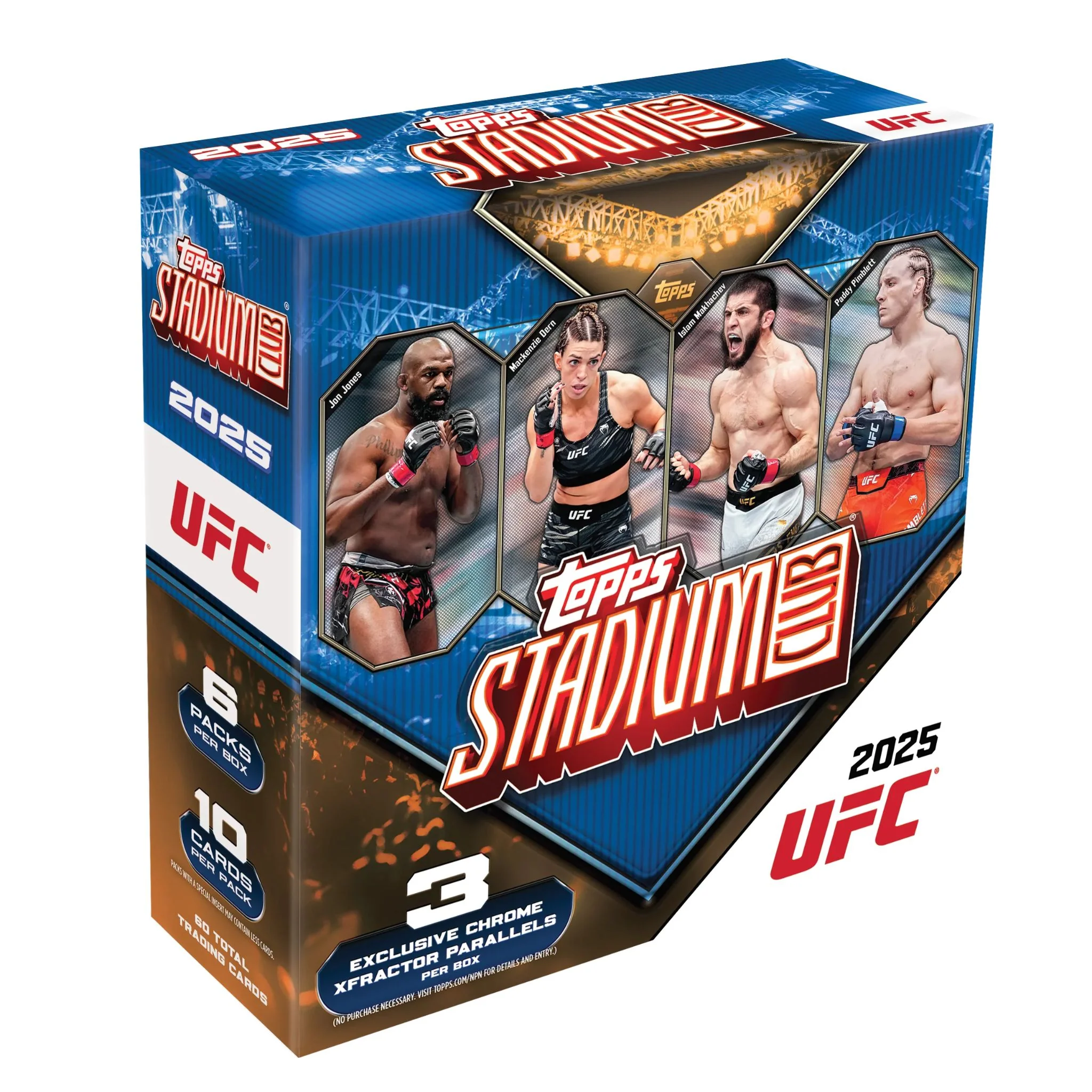 2025 Topps Stadium Club UFC Mega Box