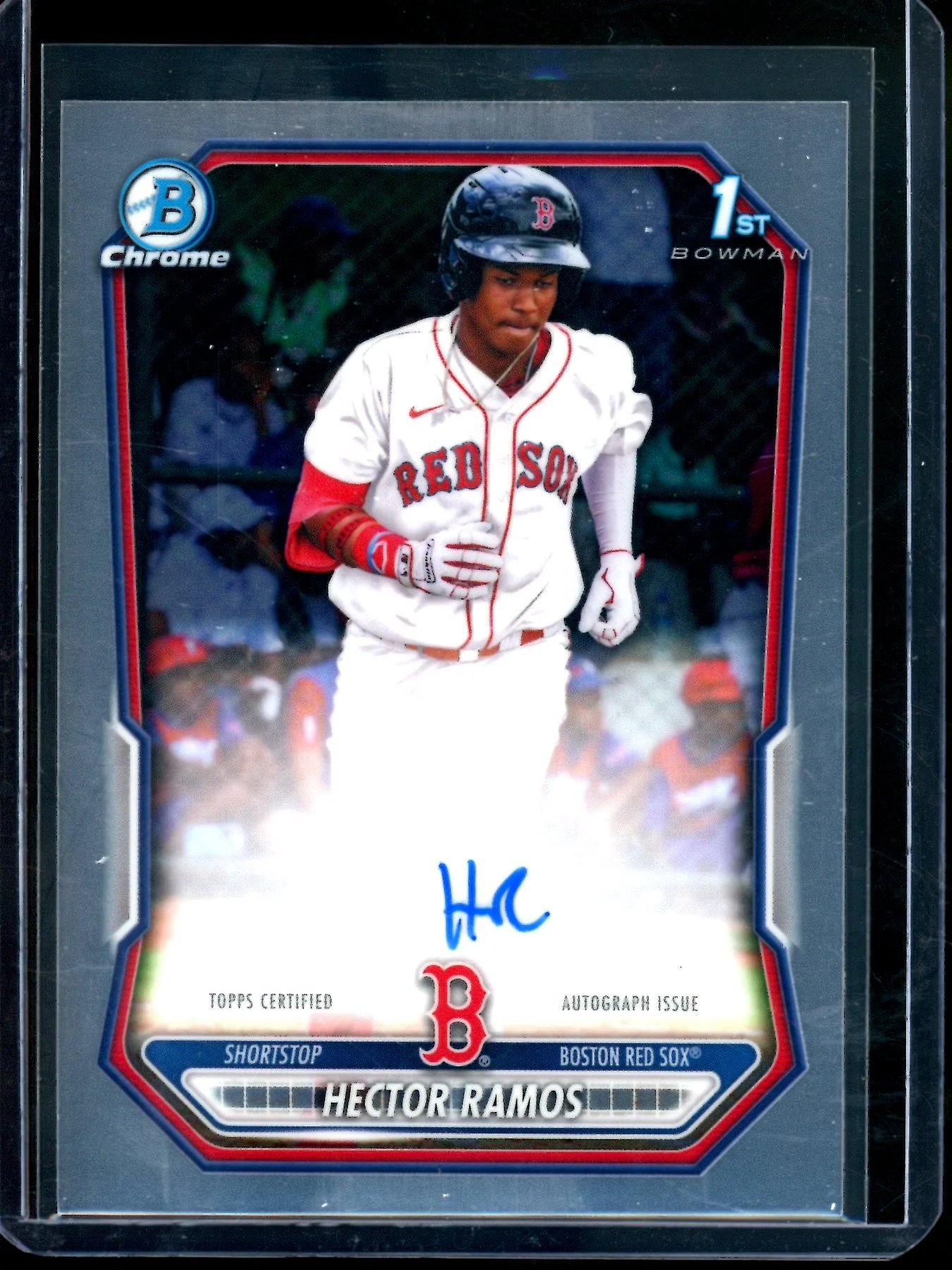 2026 Bowman Chrome Hector Ramos 1st Autograph Red Sox