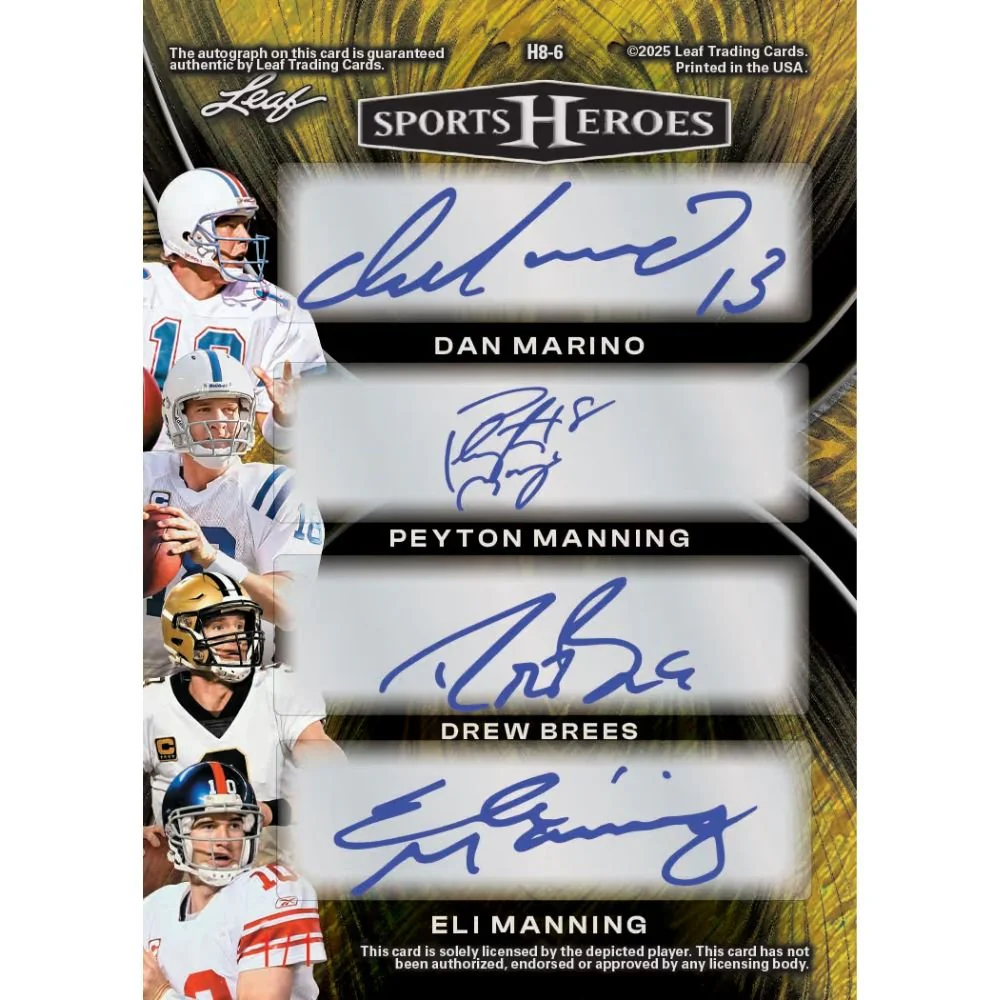 2026 Leaf Metal Sports Heroes Hobby Box - Image 11