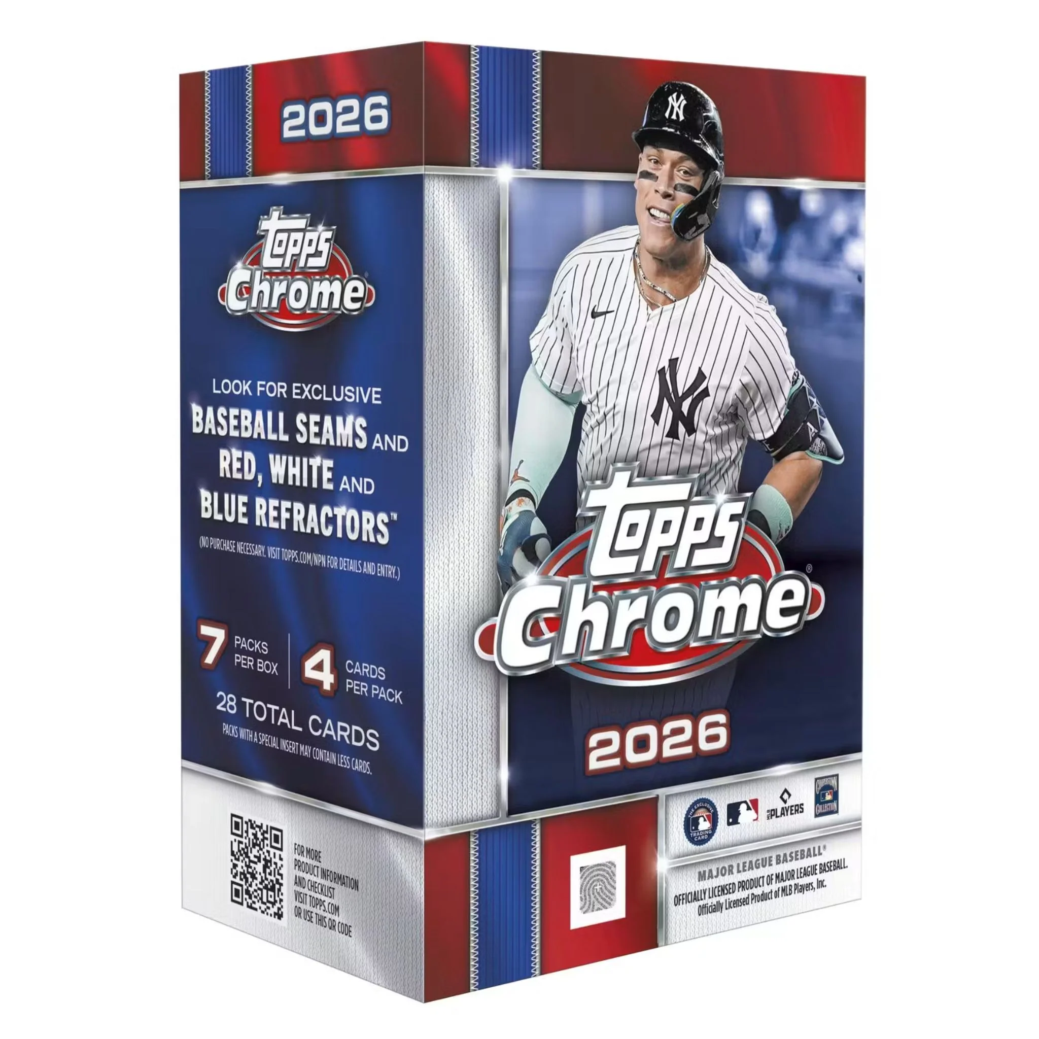 2026 Topps Chrome Baseball Blaster Box (Presell)
