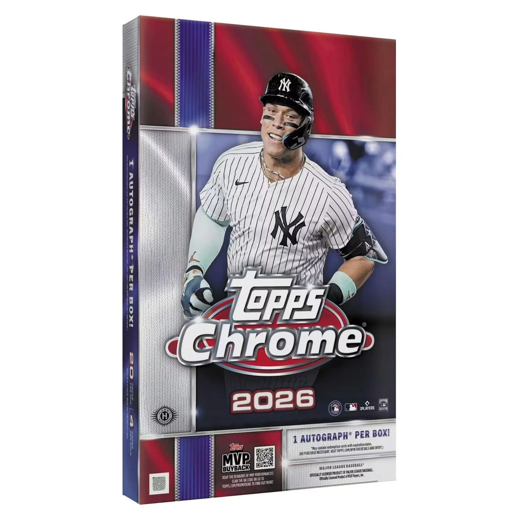 2026 Topps Chrome Baseball Hobby Box (Presell)