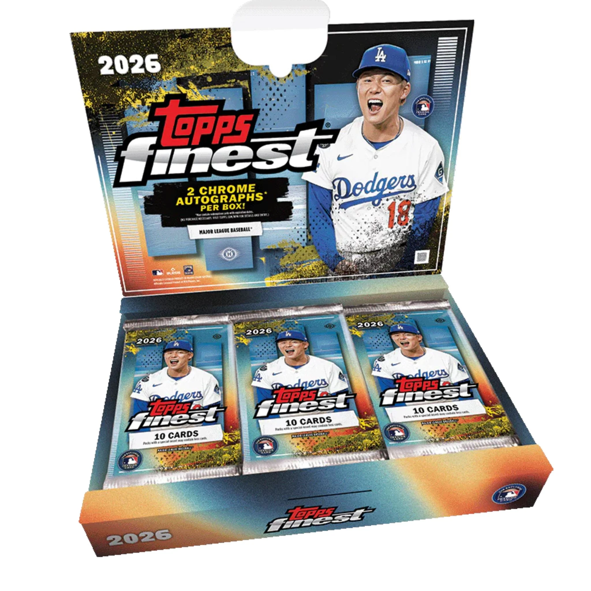 2026 Topps Finest Baseball Hobby Box - Image 2