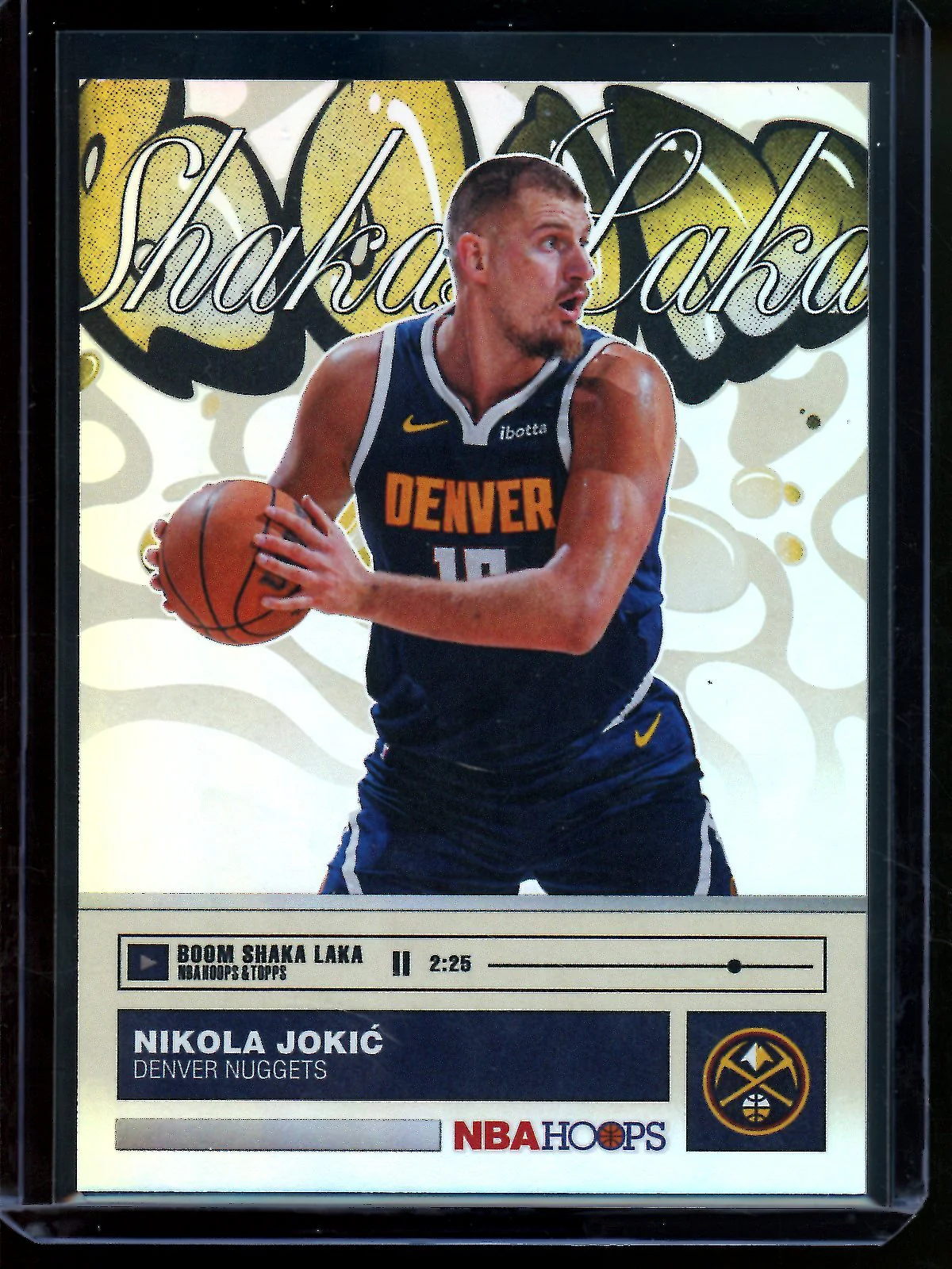 2026 Topps Hoops Nikola Jokic Boom Shaka Laka SP Nuggets