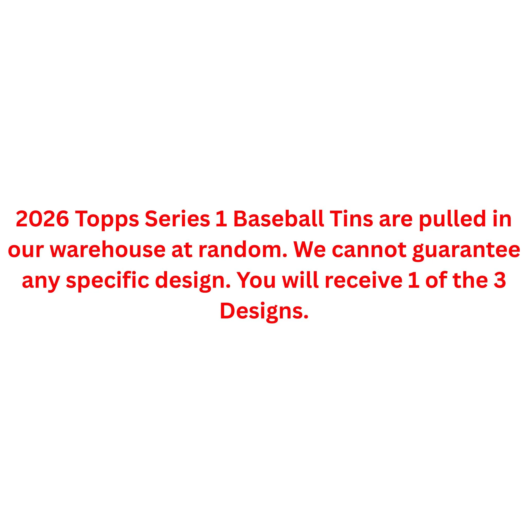 2026 Topps Series 1 Baseball Tin - Image 2
