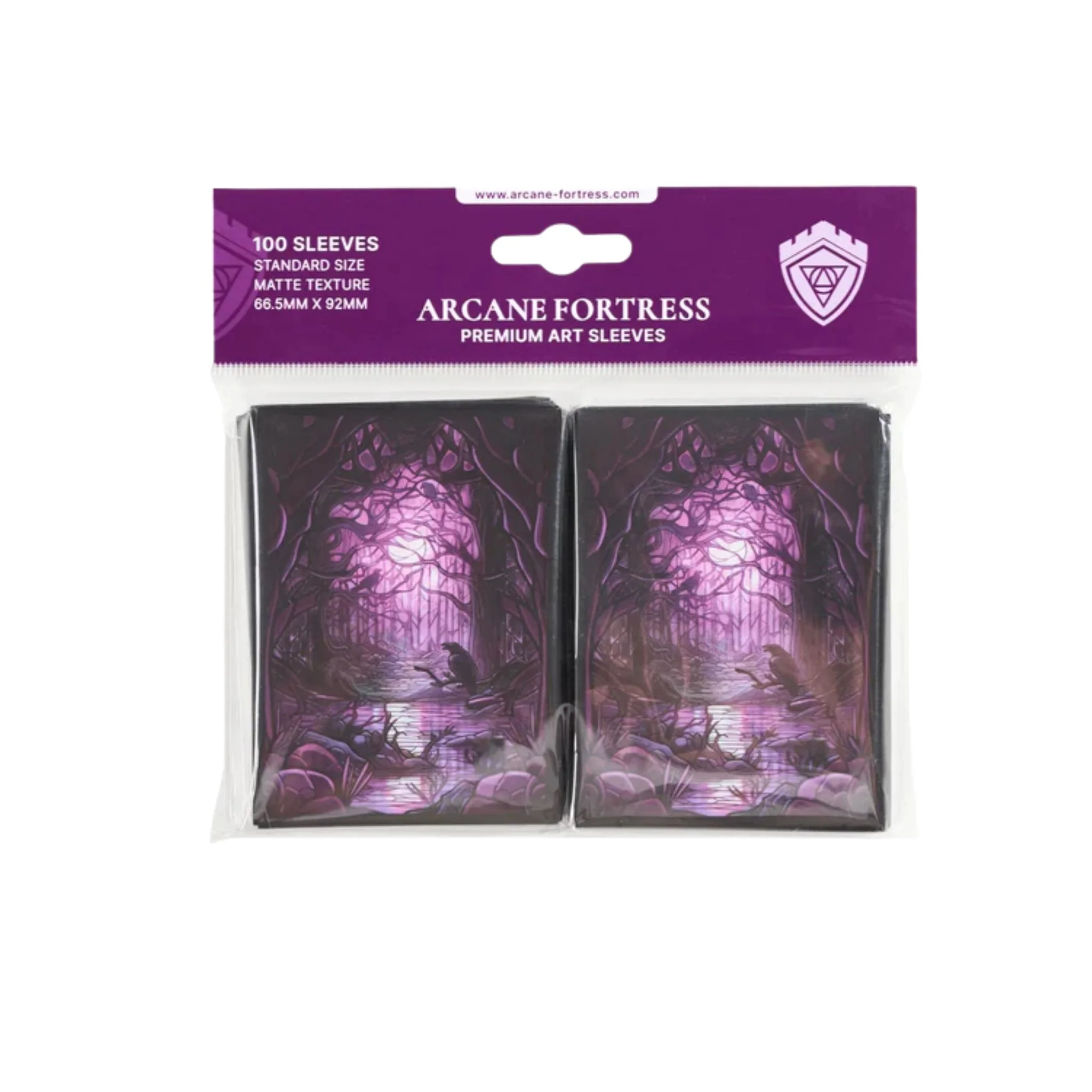 Arcane Fortress Standard Matte Stained Glass Decaying Swamp Deck Protector Card Sleeves