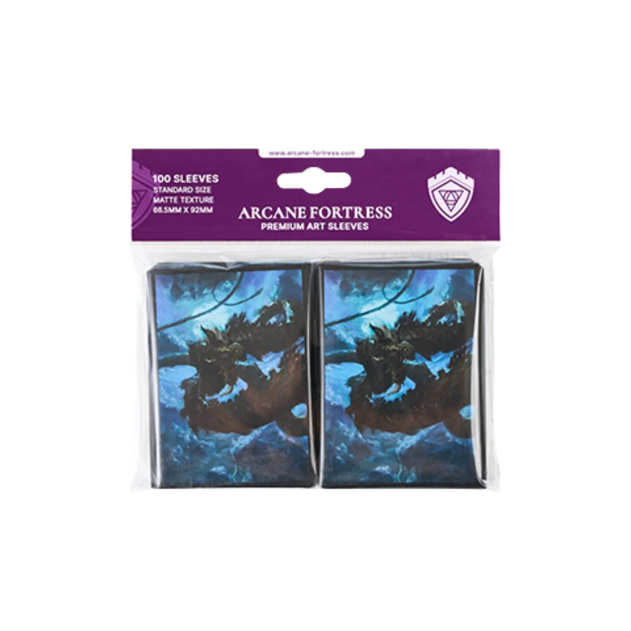 Arcane Fortress Standard Matte Year of the Dragon Forbidden Ritual Deck Protector Card Sleeves