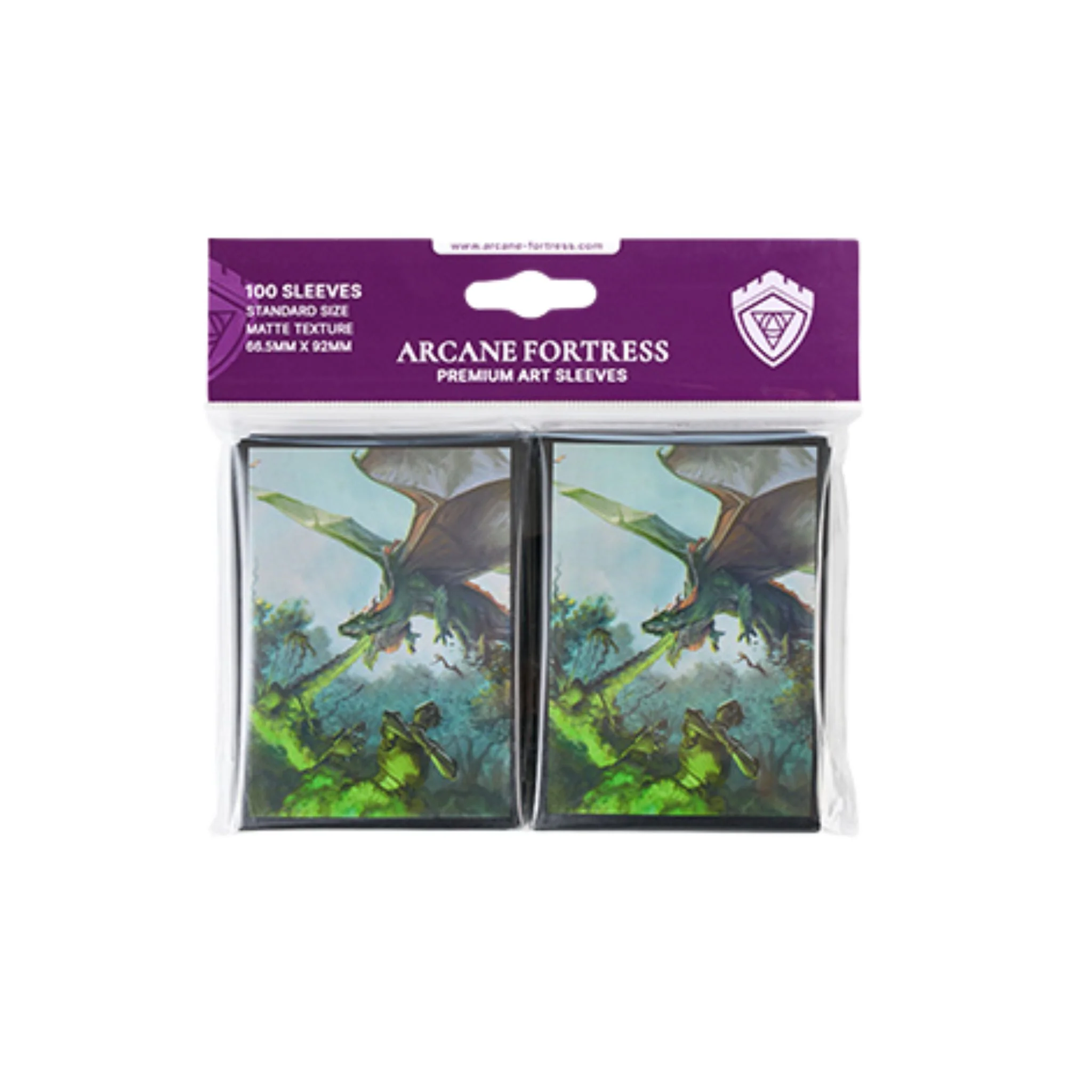 Arcane Fortress Standard Matte Year of the Dragon Nature's Retribution Deck Protector Card Sleeves
