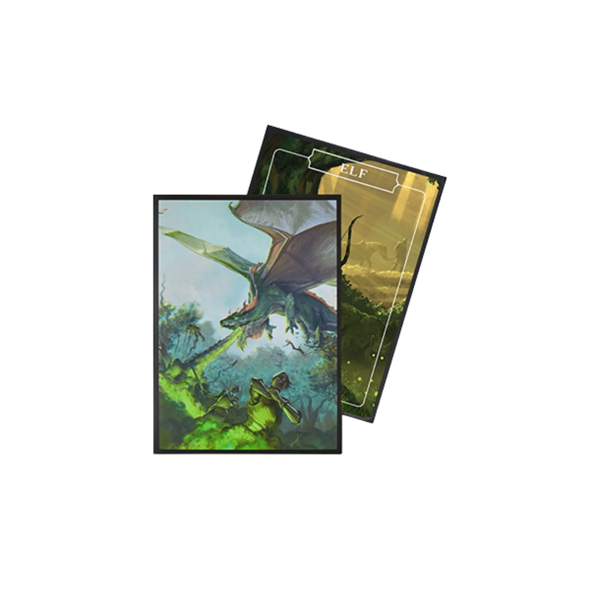 Arcane Fortress Standard Matte Year of the Dragon Nature's Retribution Deck Protector Card Sleeves - Image 2