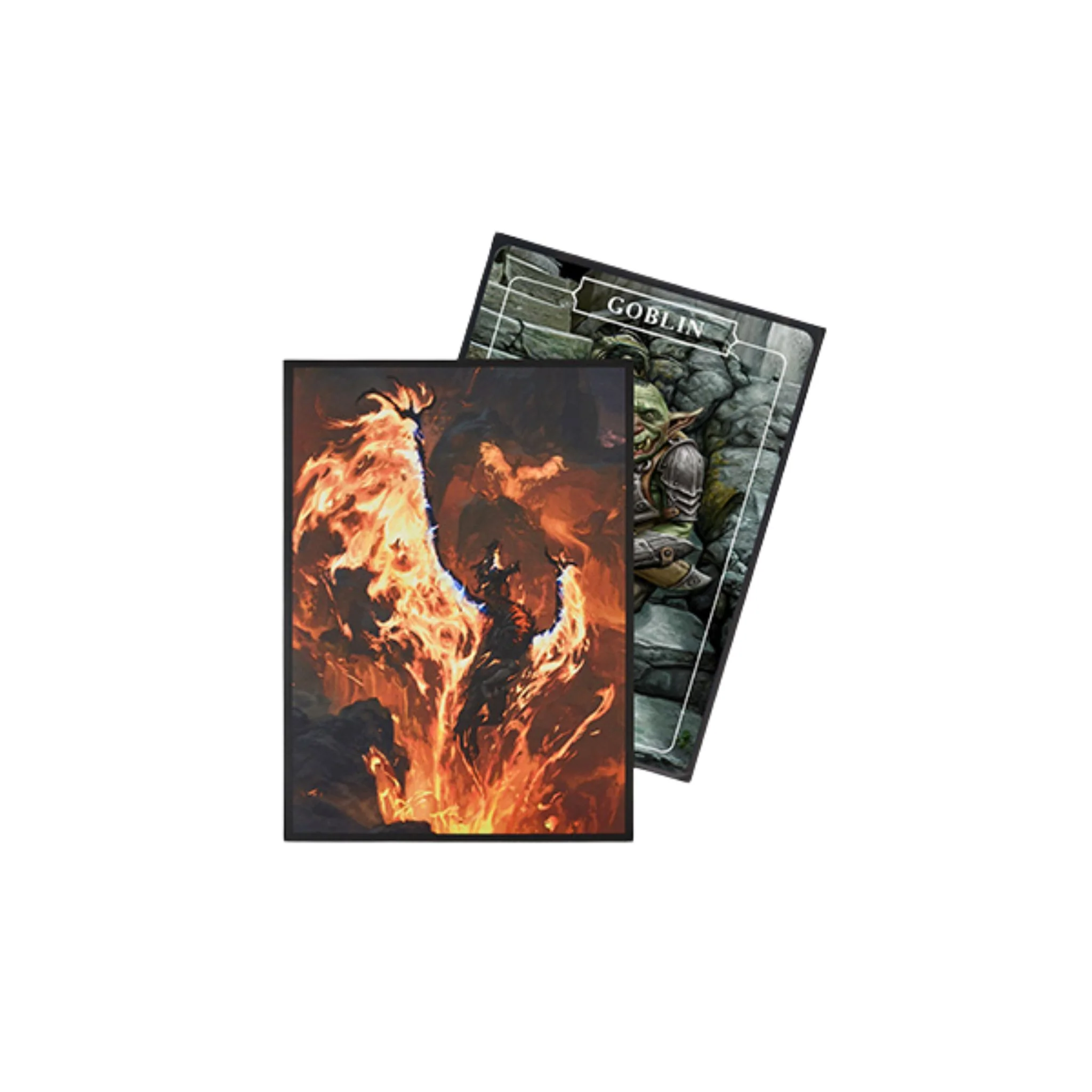 Arcane Fortress Standard Matte Year of the Dragon Volcanic Rebirth Deck Protector Card Sleeves - Image 2
