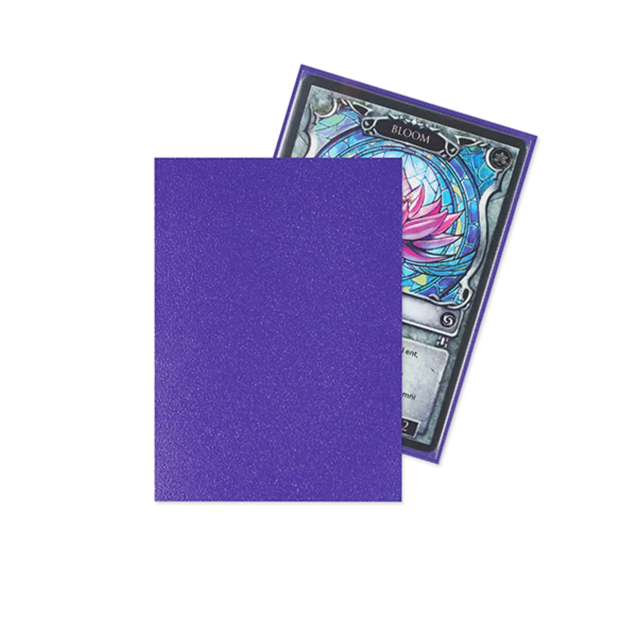 Arcane Fortress Standard Matte Royal Purple Deck Protector Card Sleeves - Image 2