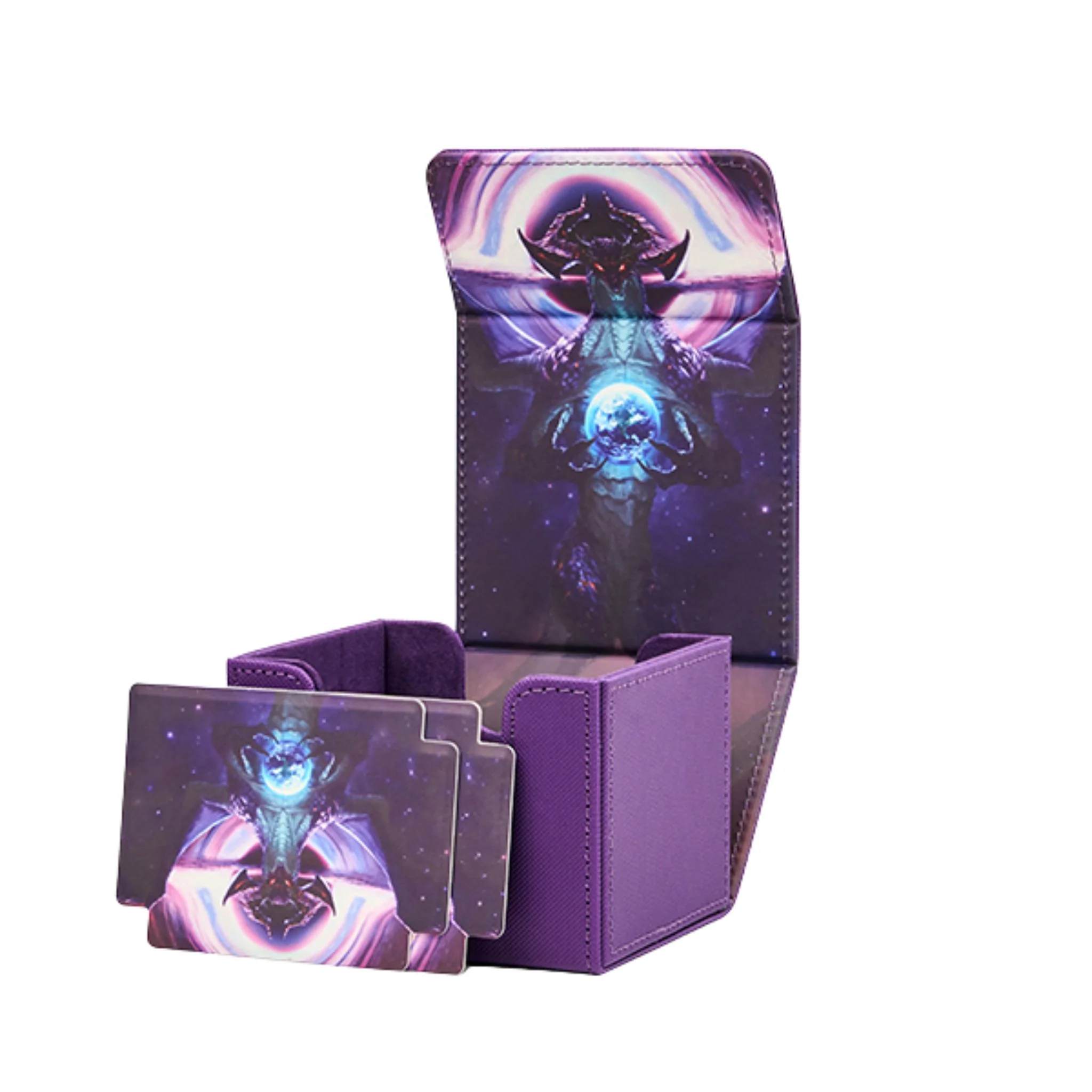 Arcane Fortress Standard Radiant Year of the Dragon Cosmic Genesis Deck Vault - Image 2