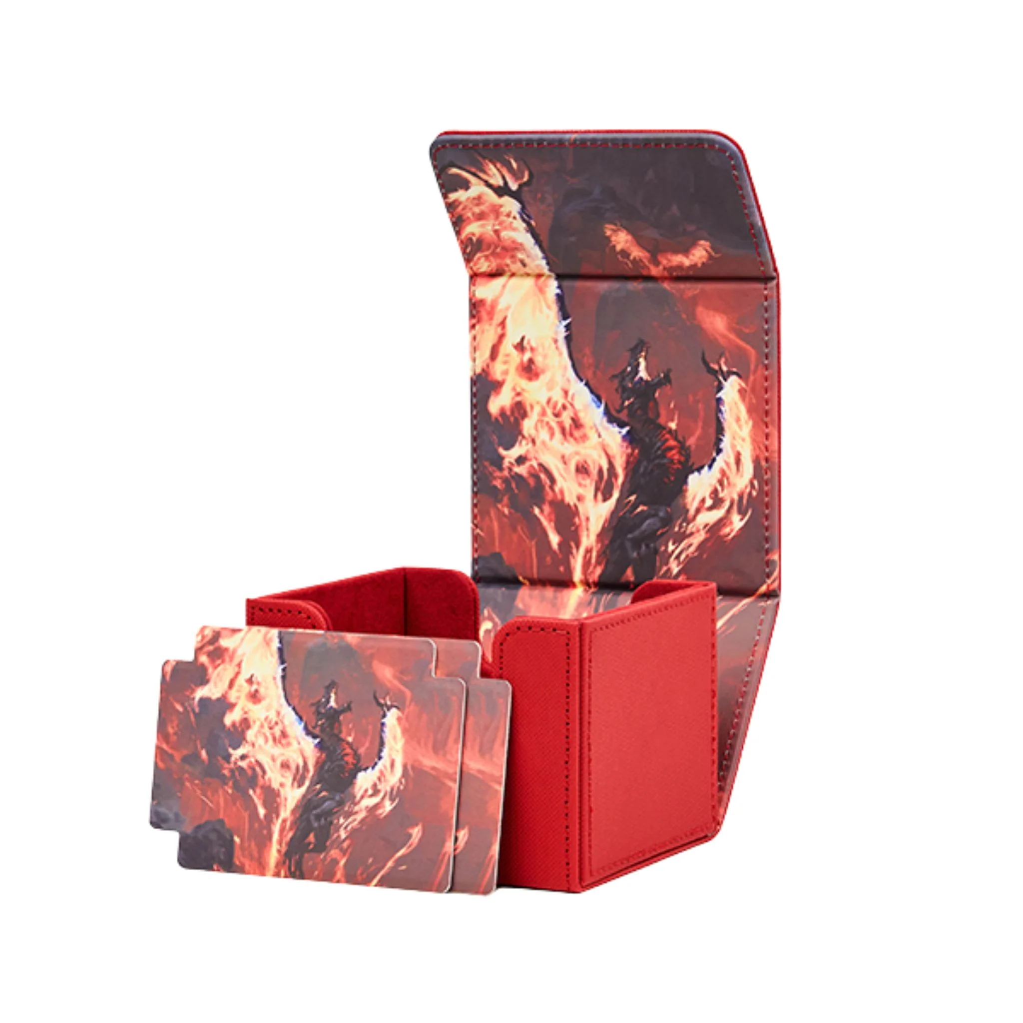 Arcane Fortress Standard Radiant Year of the Dragon Volcanic Rebirth Deck Vault - Image 2