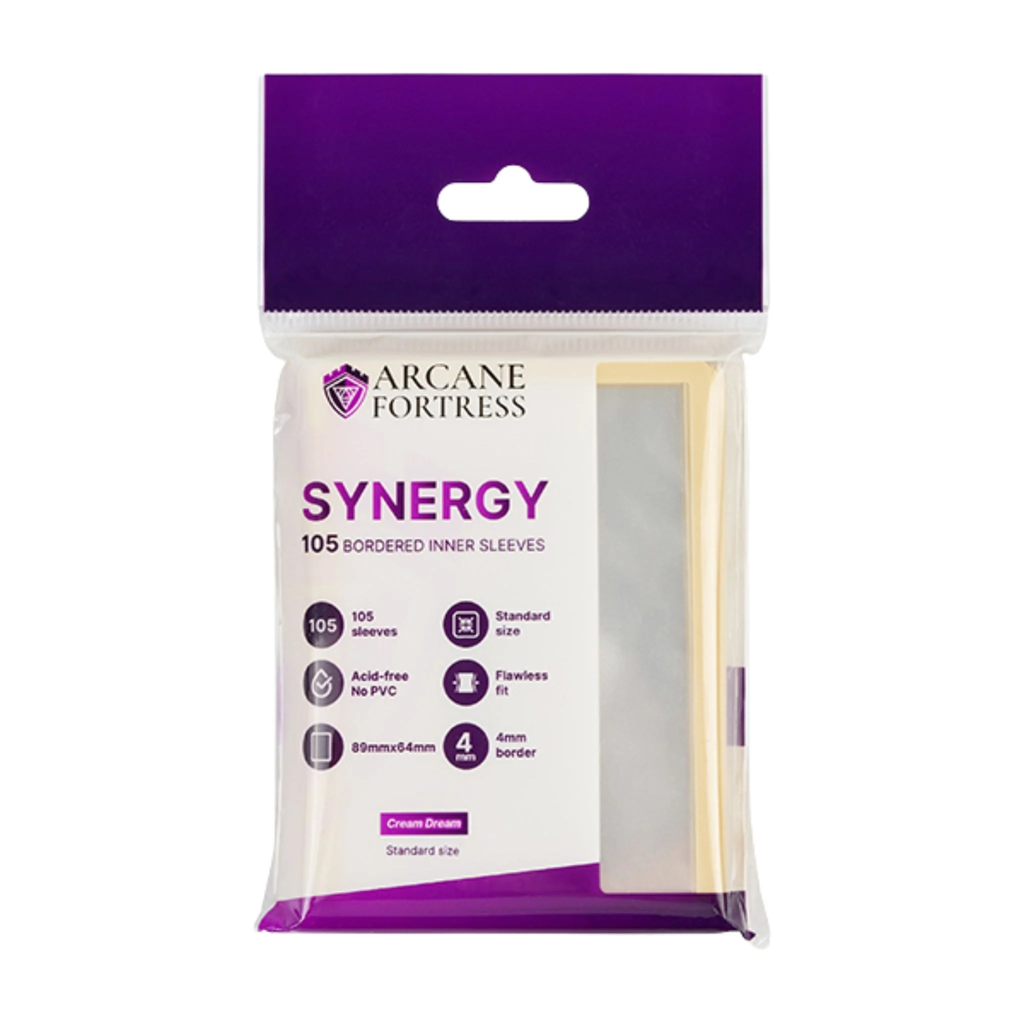 Arcane Fortress Standard Synergy Cream Dream Inner Sleeves