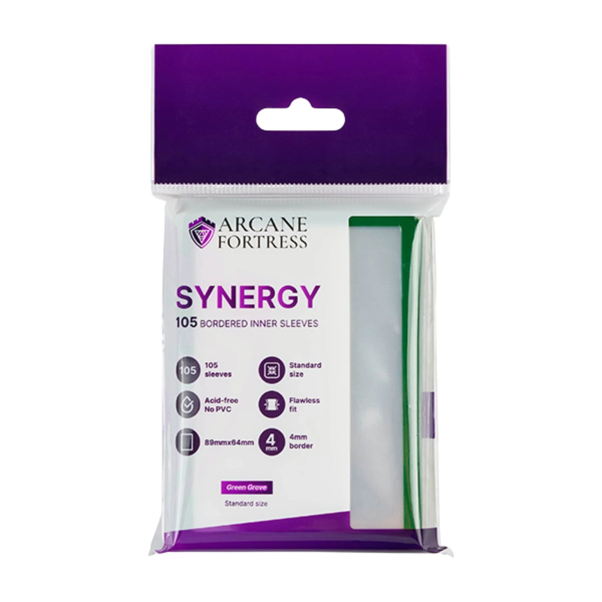 Arcane Fortress Standard Synergy Green Grove Inner Sleeves