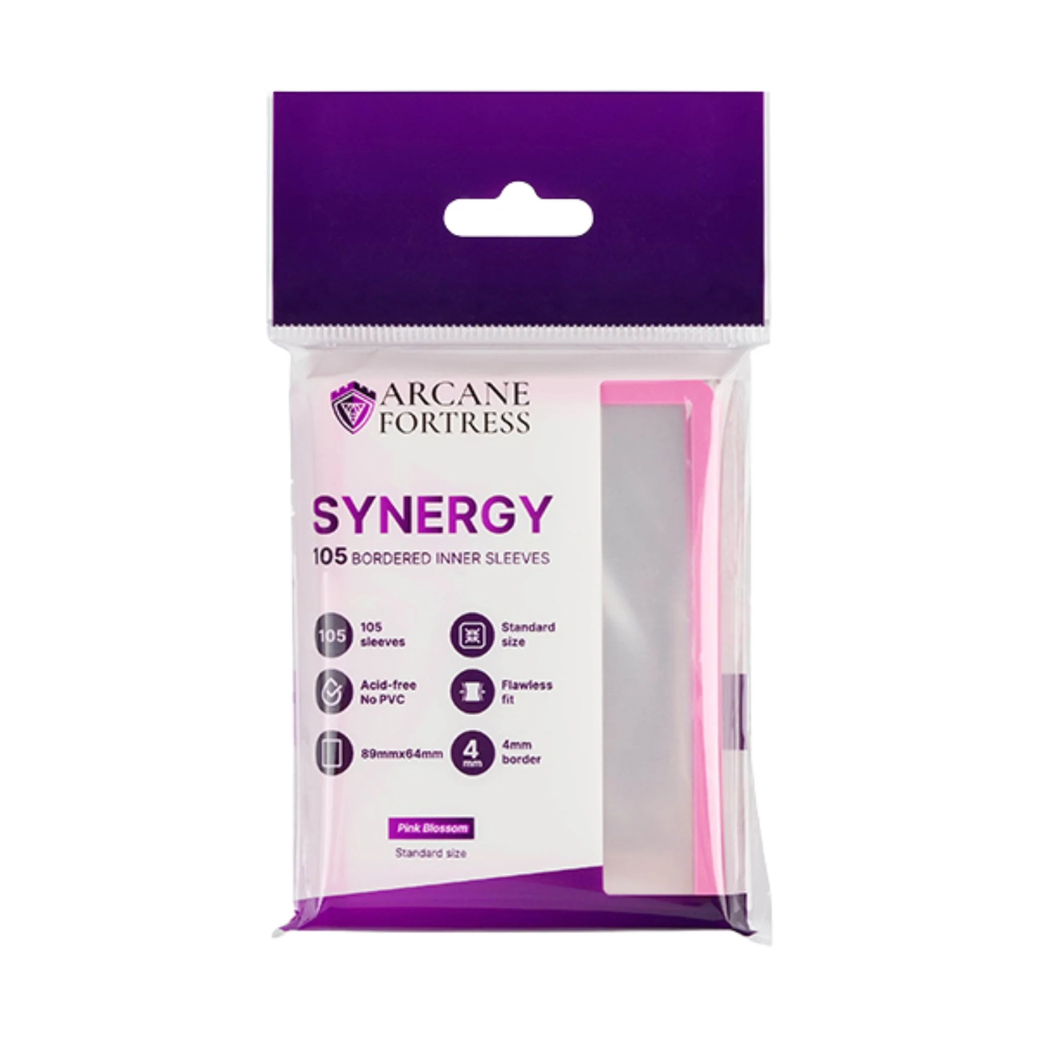 Arcane Fortress Standard Synergy Pink Blossom Inner Sleeves