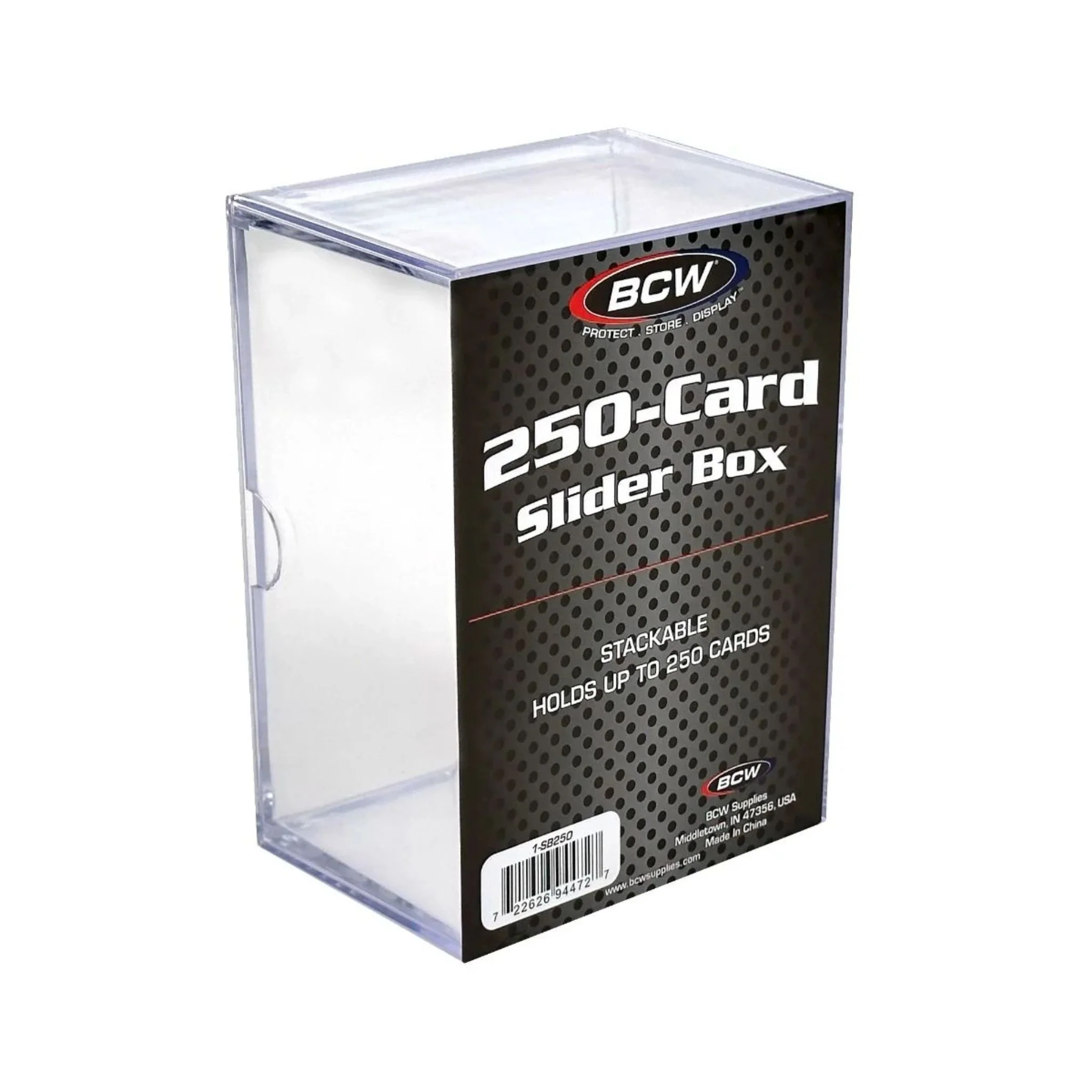 BCW 250ct 2-Piece Slide Box