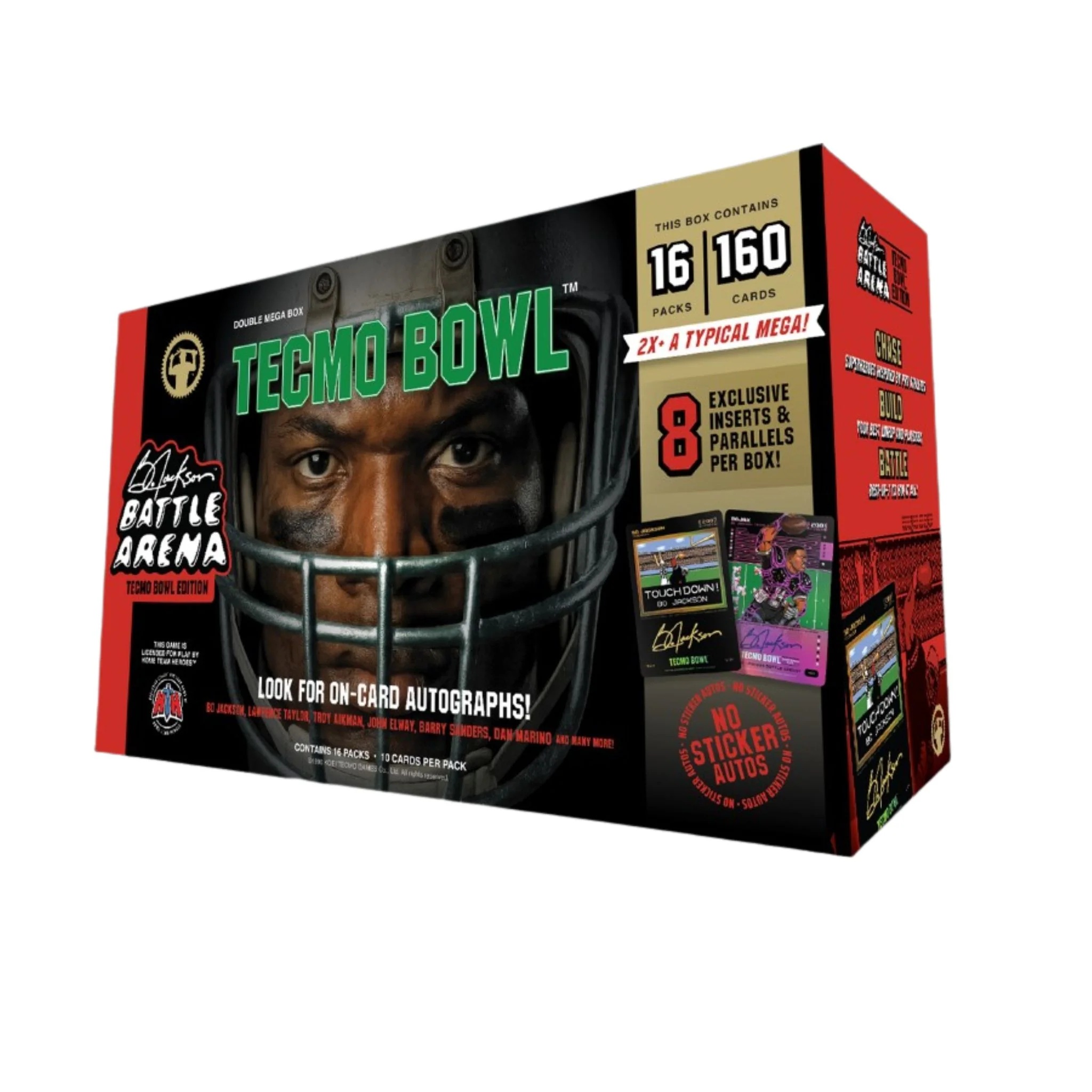 Bo Jackson Battle Arena Tecmo Bowl Edition Double Mega Box