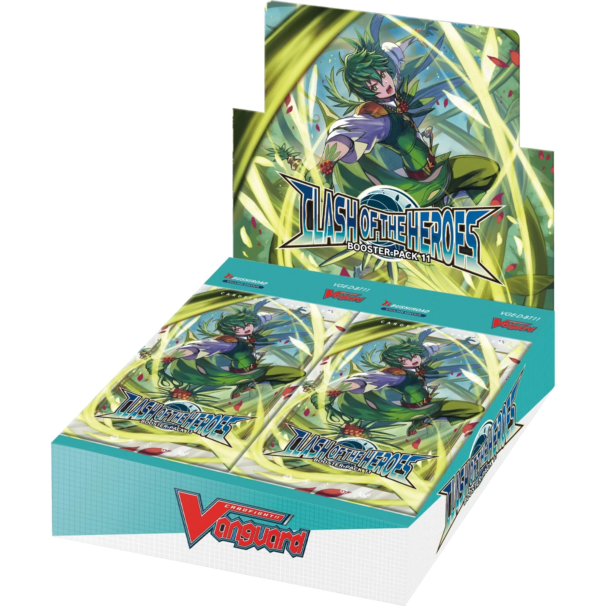Cardfight Vanguard Clash of the Heroes Booster Box