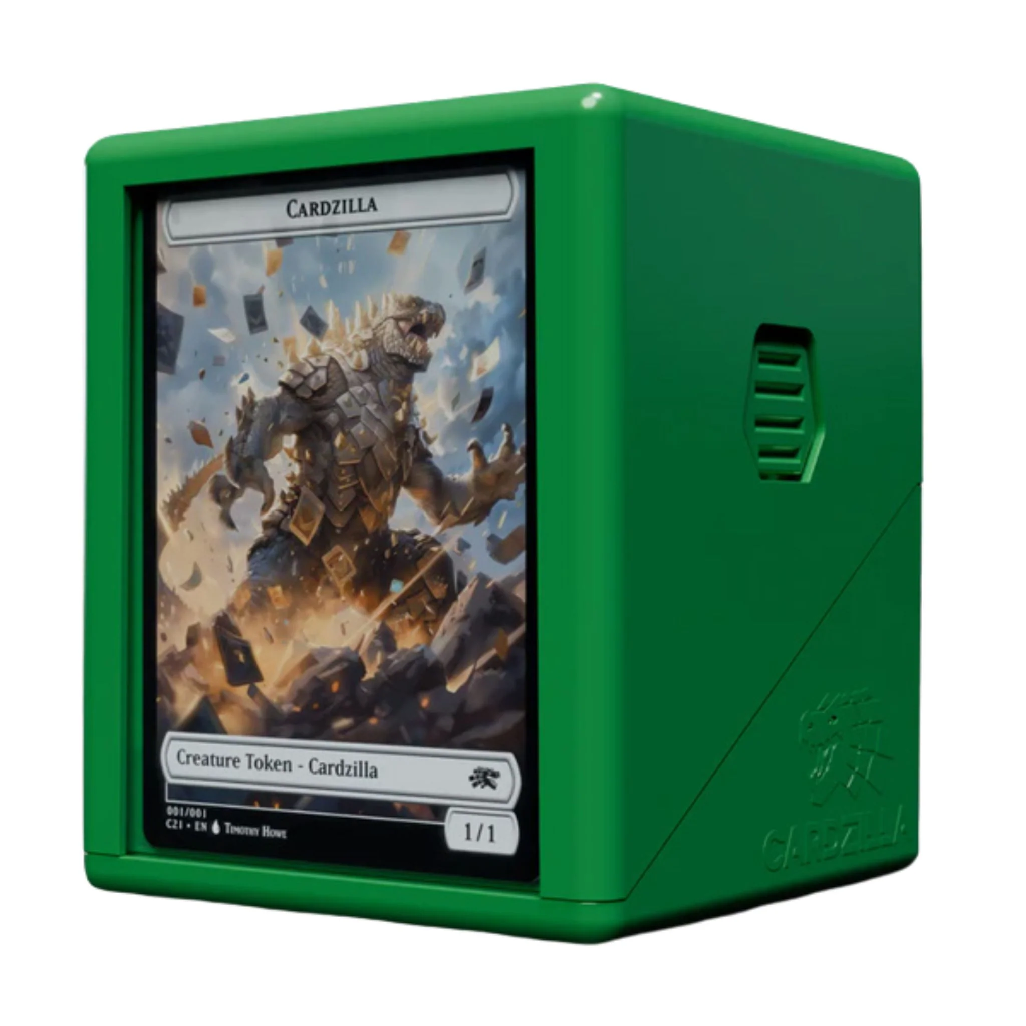 Cardzilla Showcase 100+ Green Deckbox