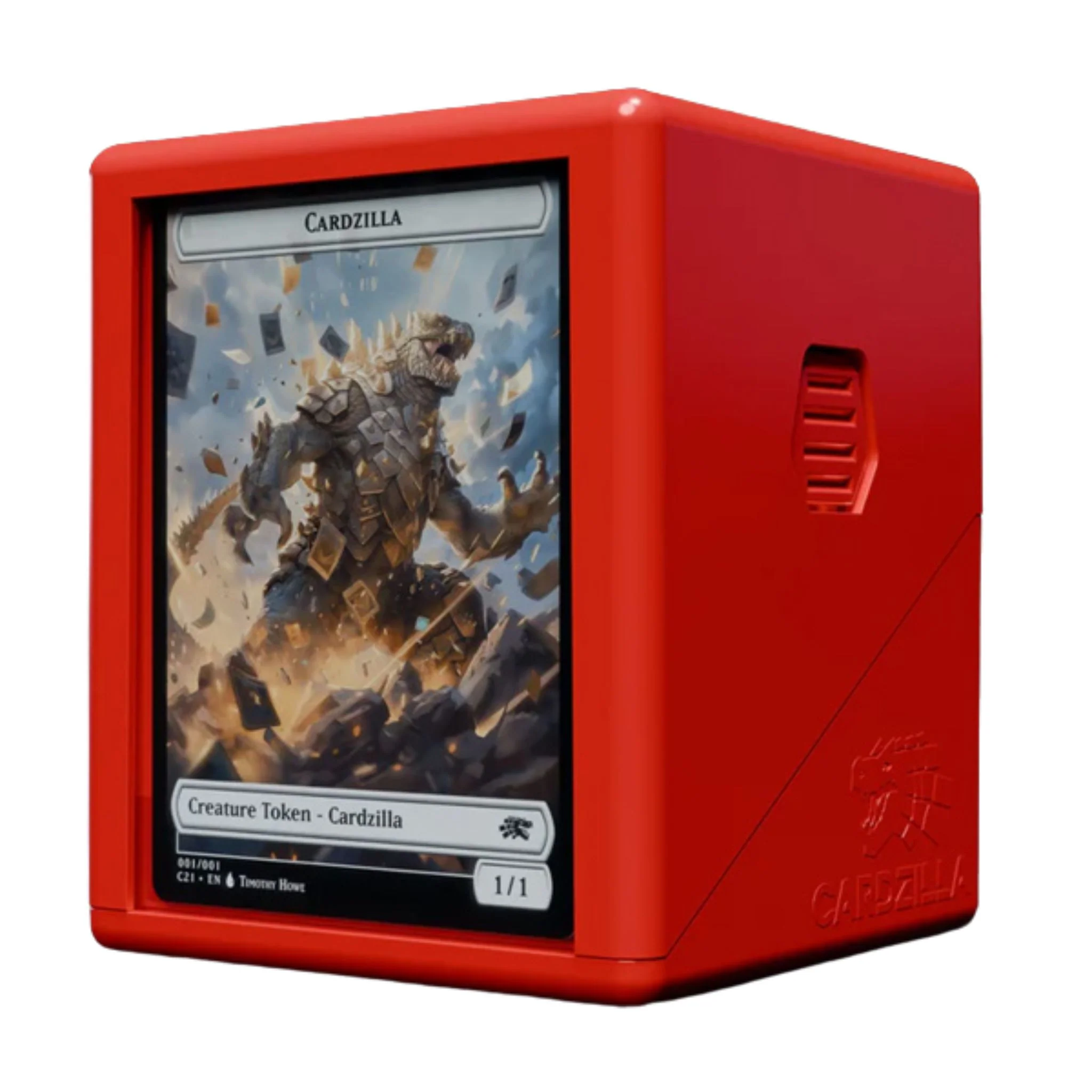 Cardzilla Showcase 100+ Red Deckbox