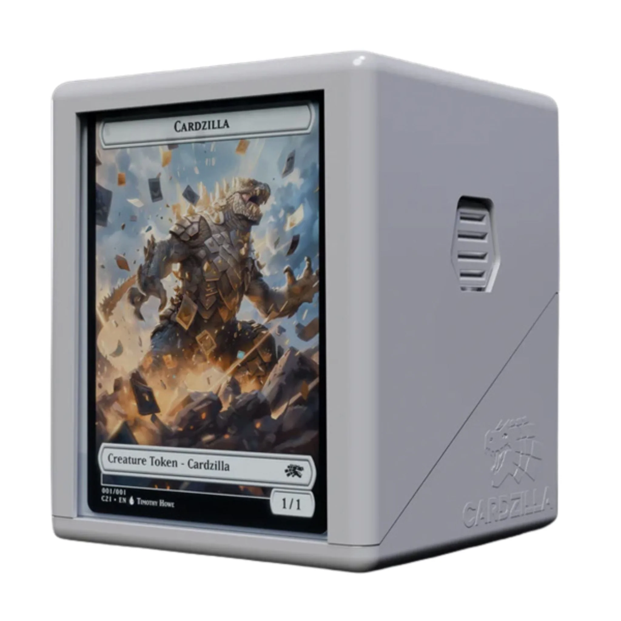 Cardzilla Showcase 100+ White Deckbox