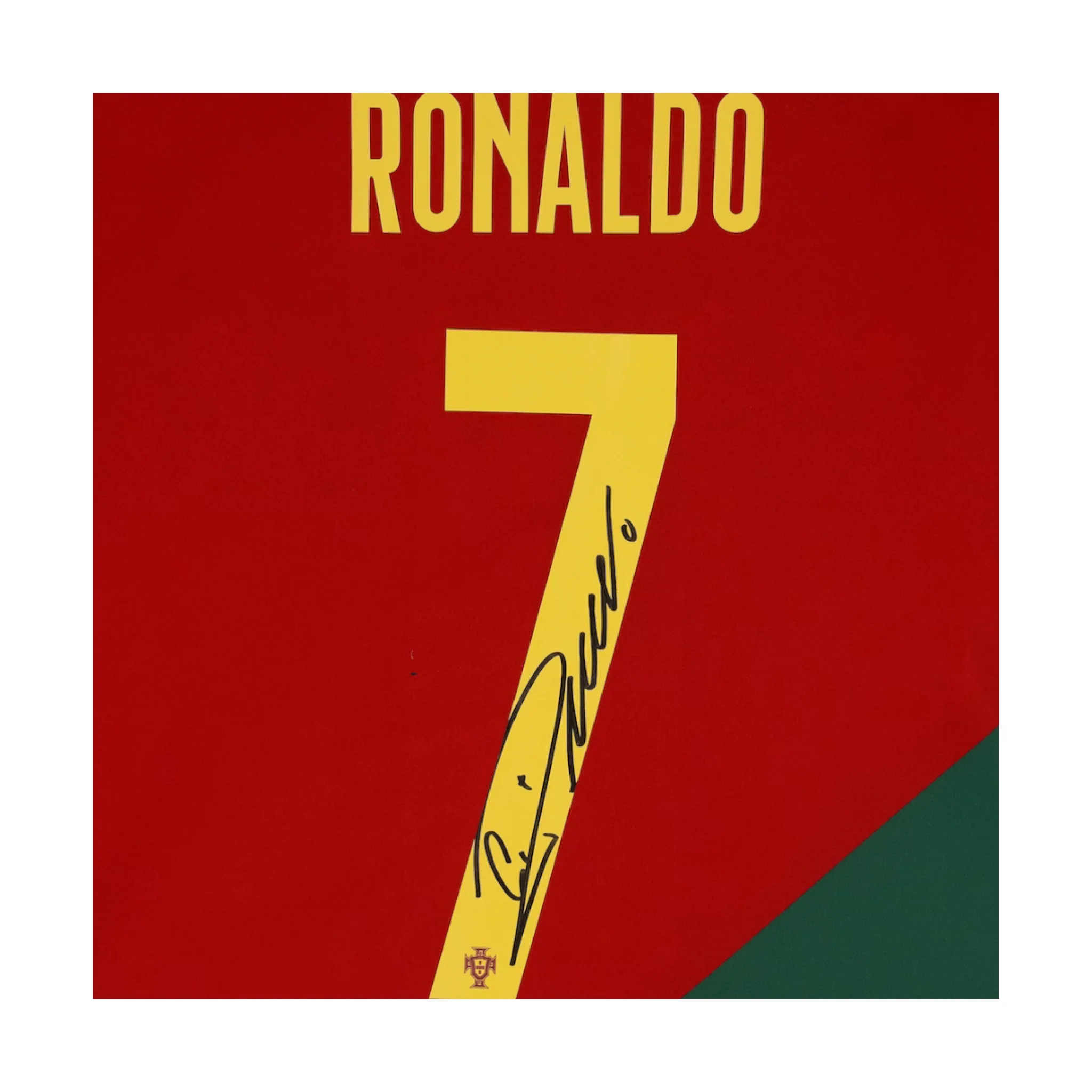 Fanatics Authentic Cristiano Ronaldo Autographed 2022/23 Portugal Red/Green Nike Jersey - Image 4