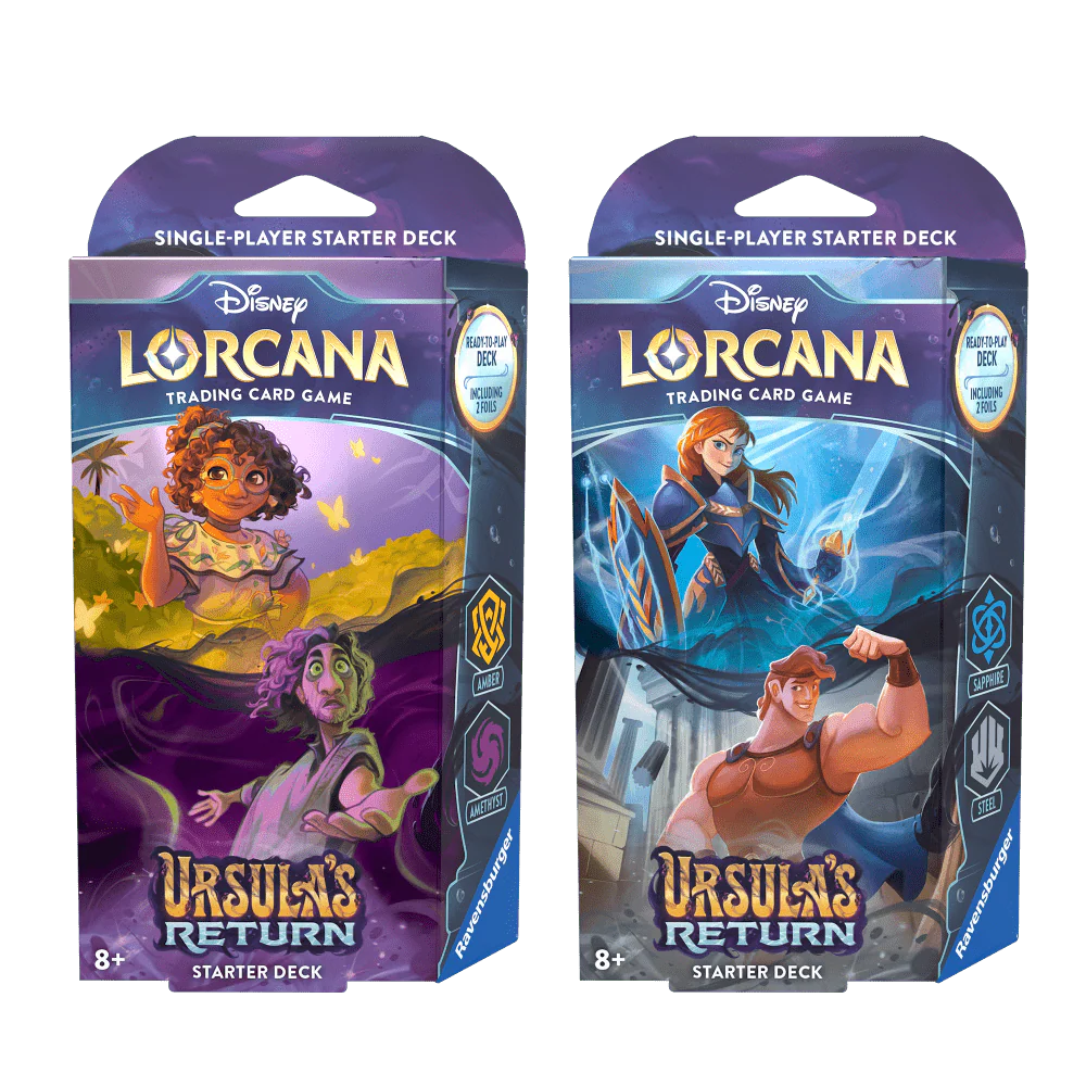 Disney Lorcana Ursula's Return Starter Deck Display (8 Decks) - Image 2