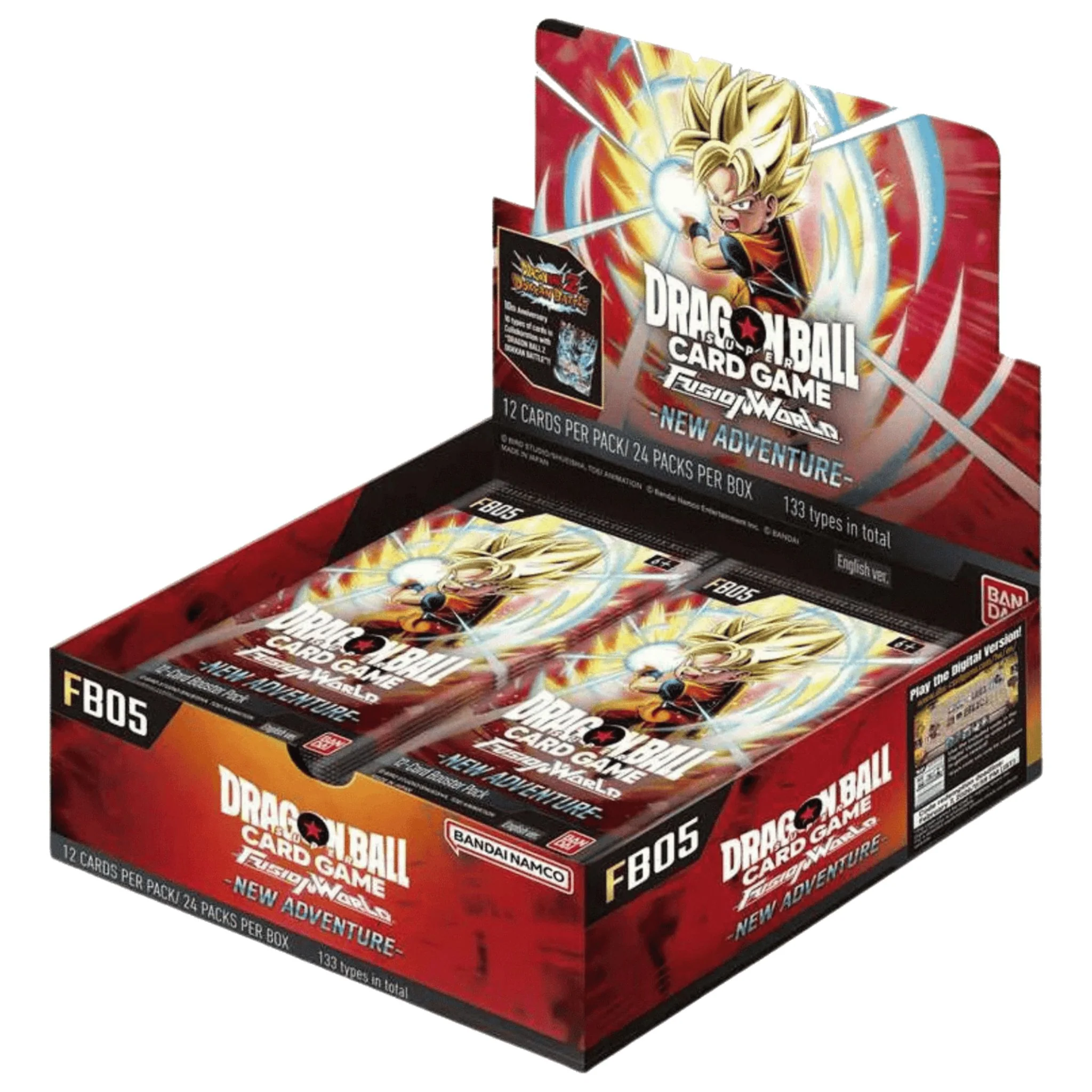 Dragon Ball Super Fusion World New Adventure Booster Box