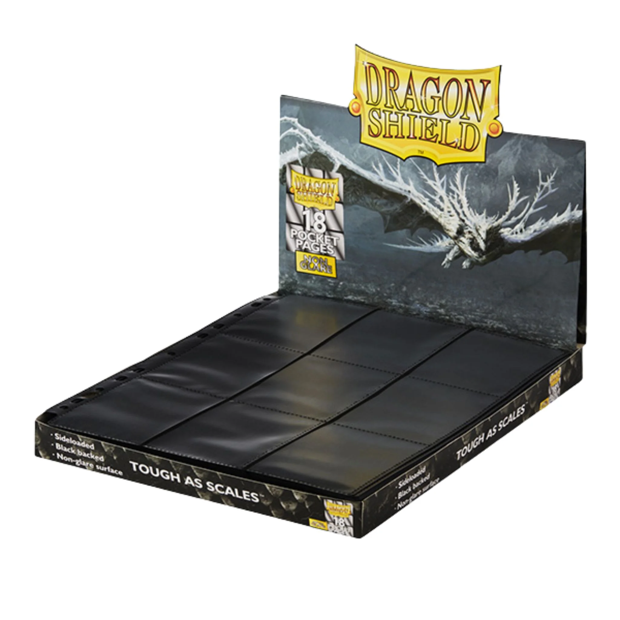 Dragon Shield Standard 18 Pocket Non Glare Centerload Binder Pages