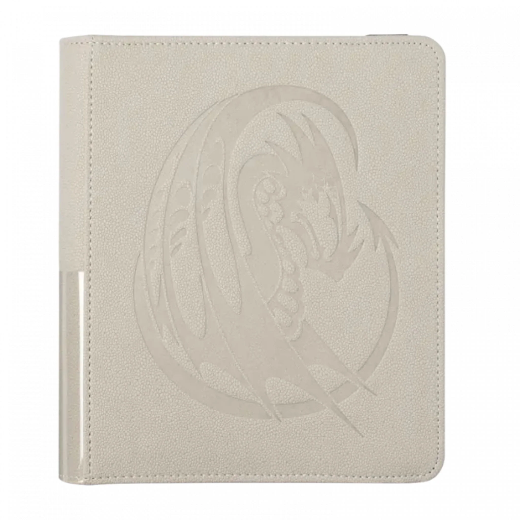 Dragon Shield Codex 4 Pocket Ashen White Portfolio Card Binder