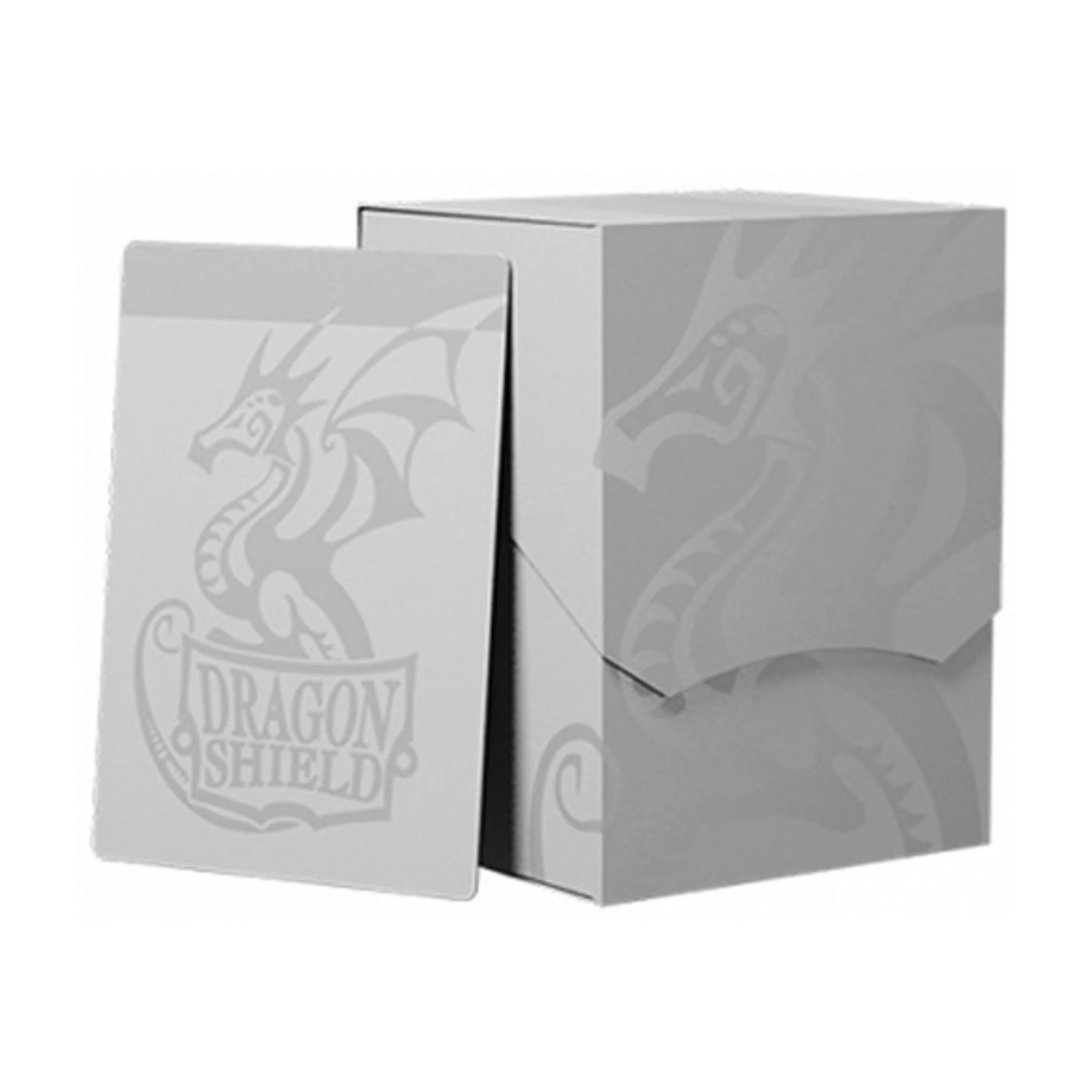 Dragon Shield Ashen White Deck Shell