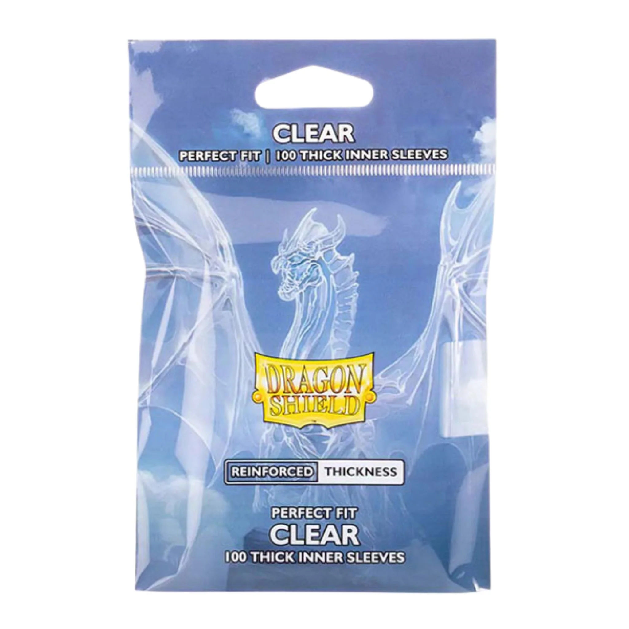 Dragon Shield Standard Perfect Fit Thick Inner Clear Deck Protector Card Sleeves