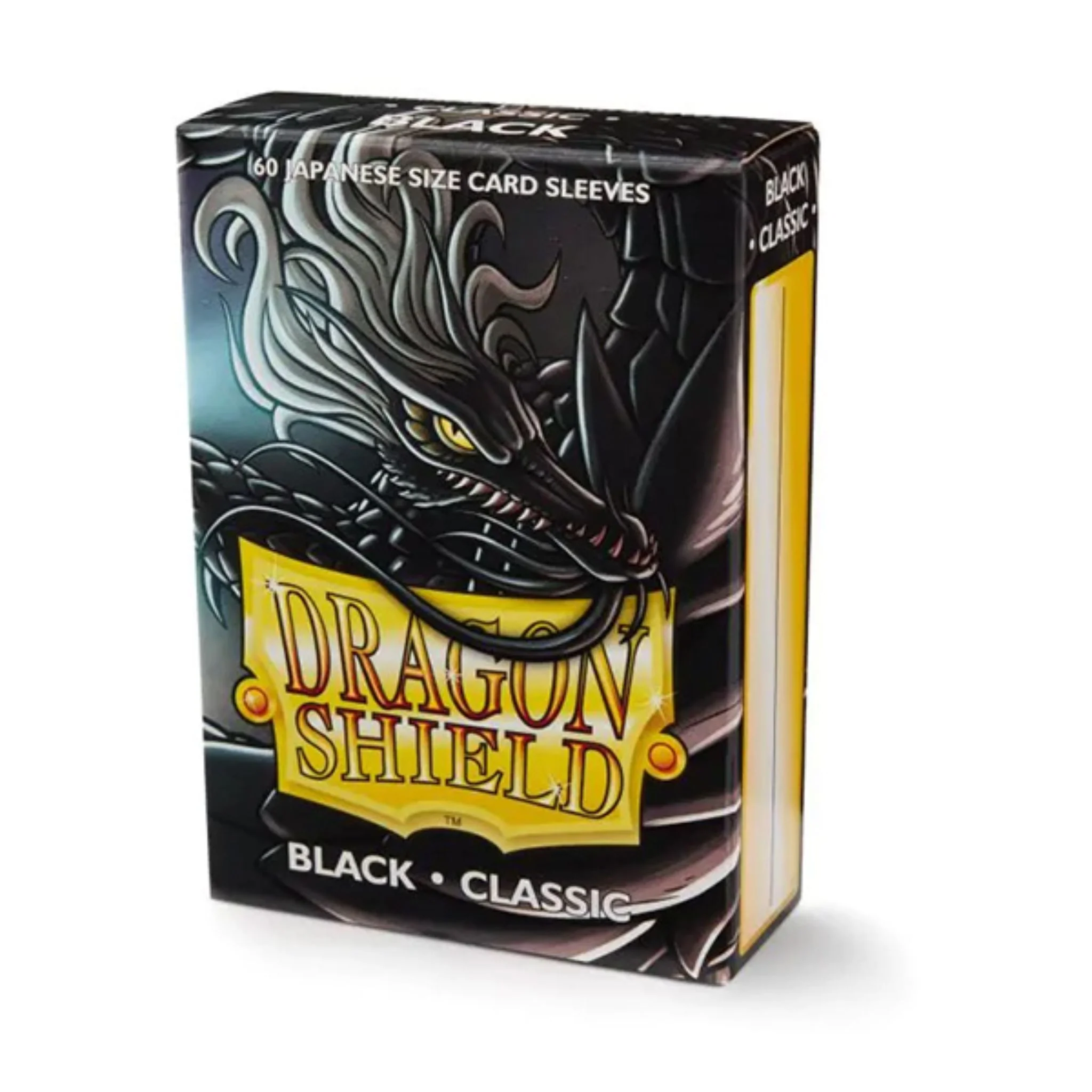 Dragon Shield Japanese Classic Black Deck Protector Card Sleeves