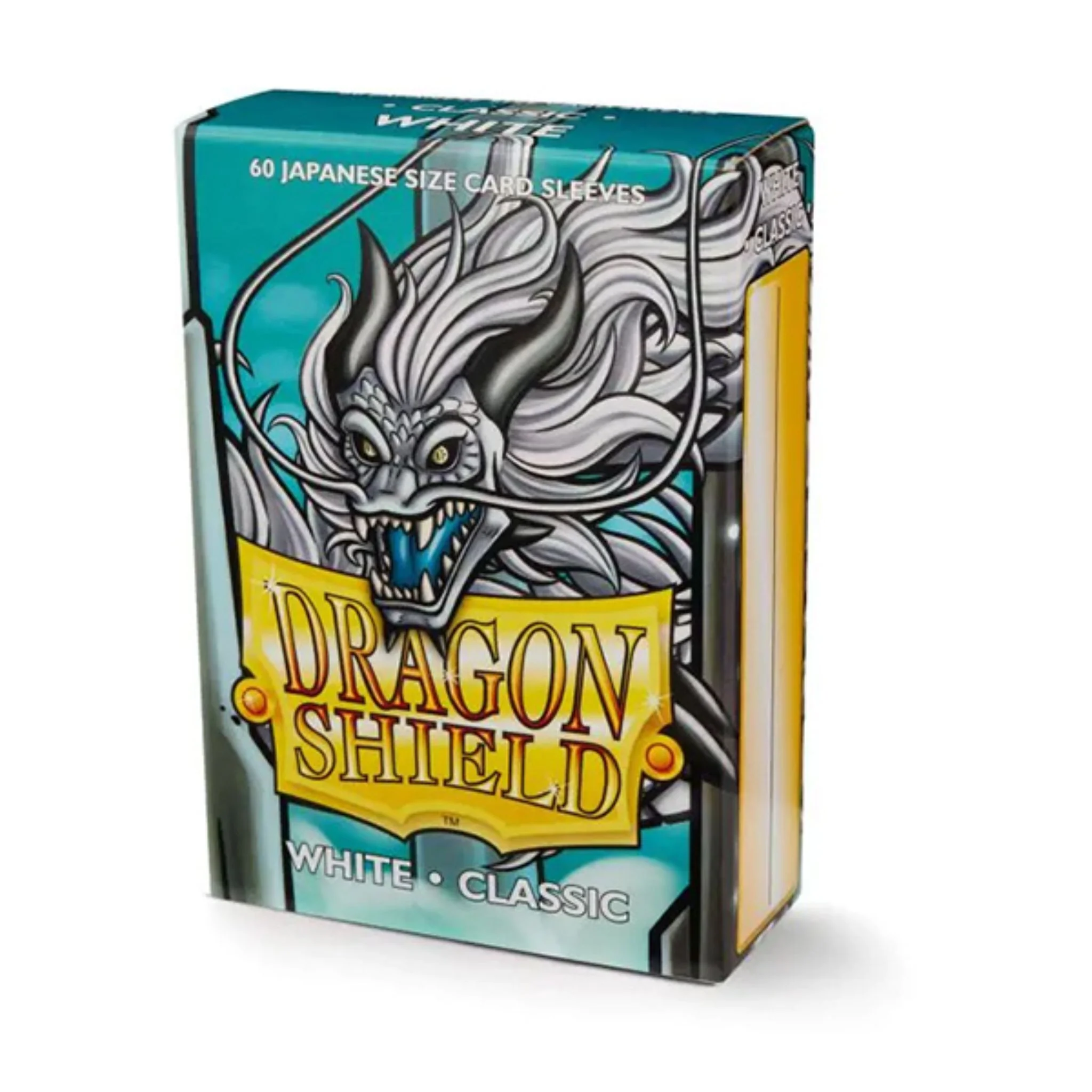 Dragon Shield Japanese Classic White Deck Protector Card Sleeves