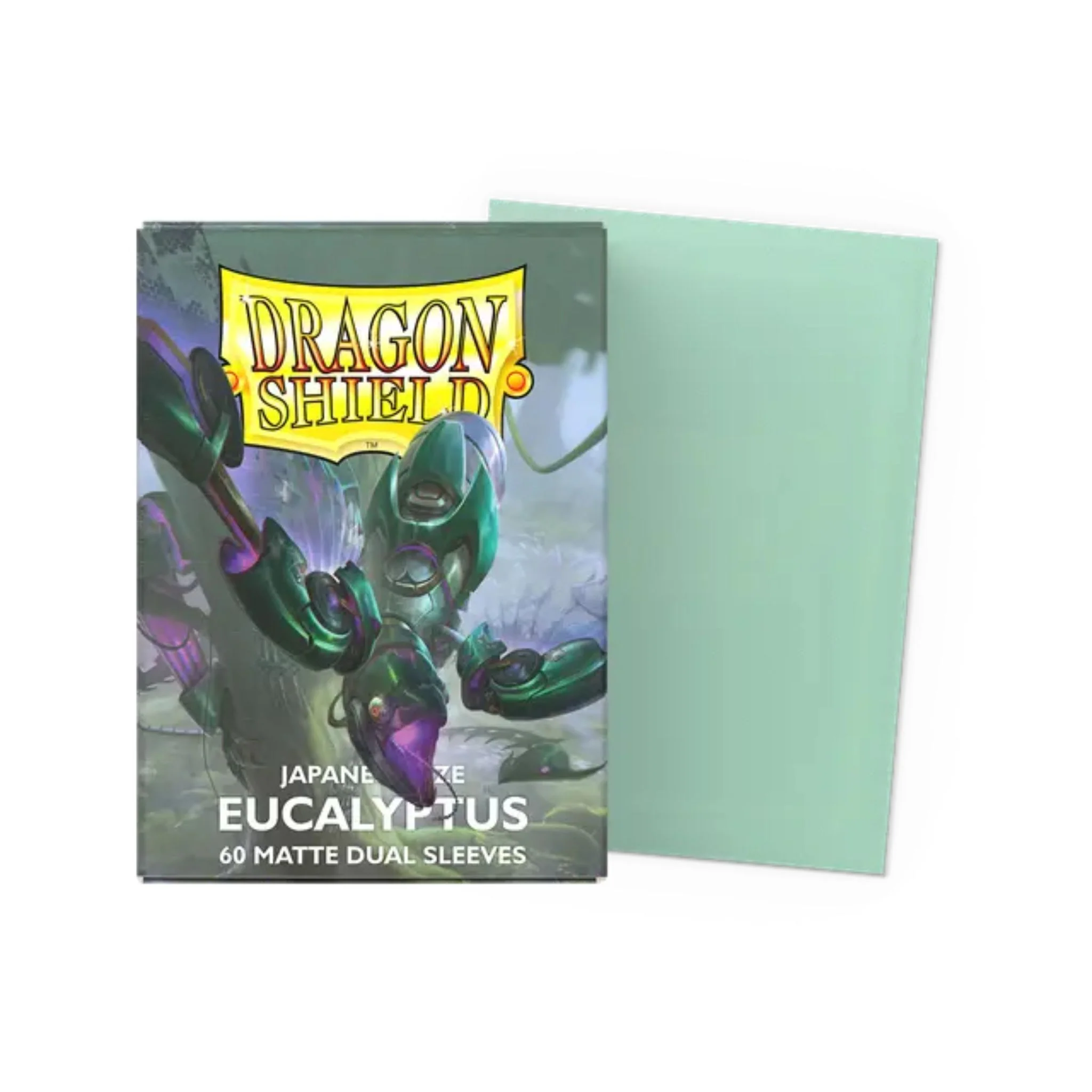 Dragon Shield Japanese Dual Matte Eucalyptus Deck Protector Card Sleeves