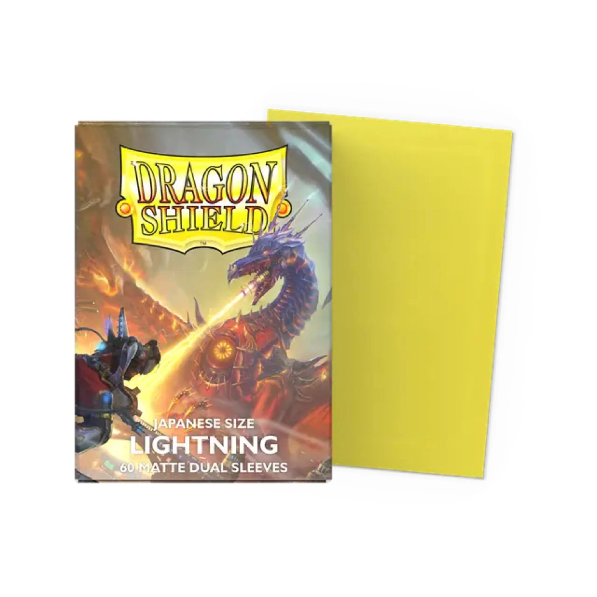 Dragon Shield Japanese Dual Matte Lightning Deck Protector Card Sleeves