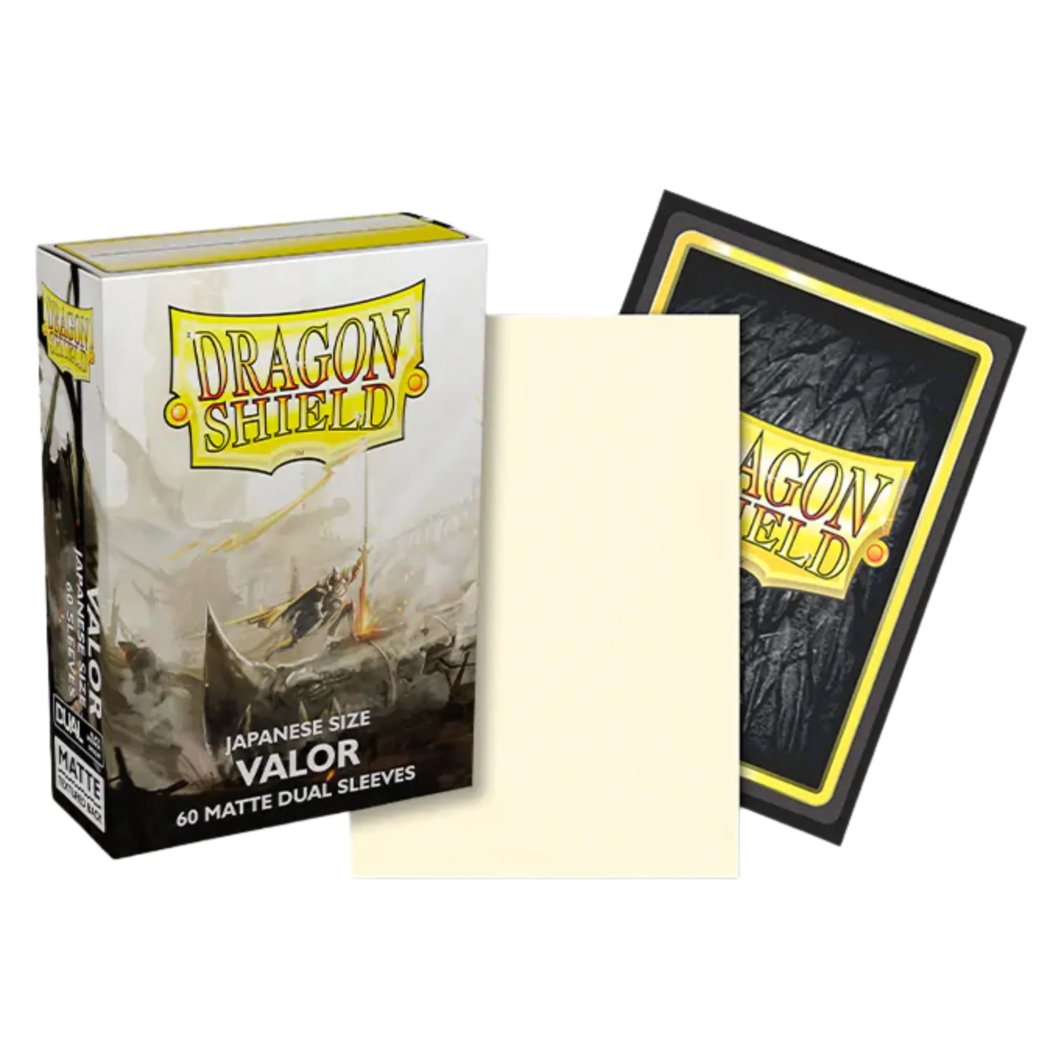 Dragon Shield Japanese Dual Matte Valor Deck Protector Card Sleeves