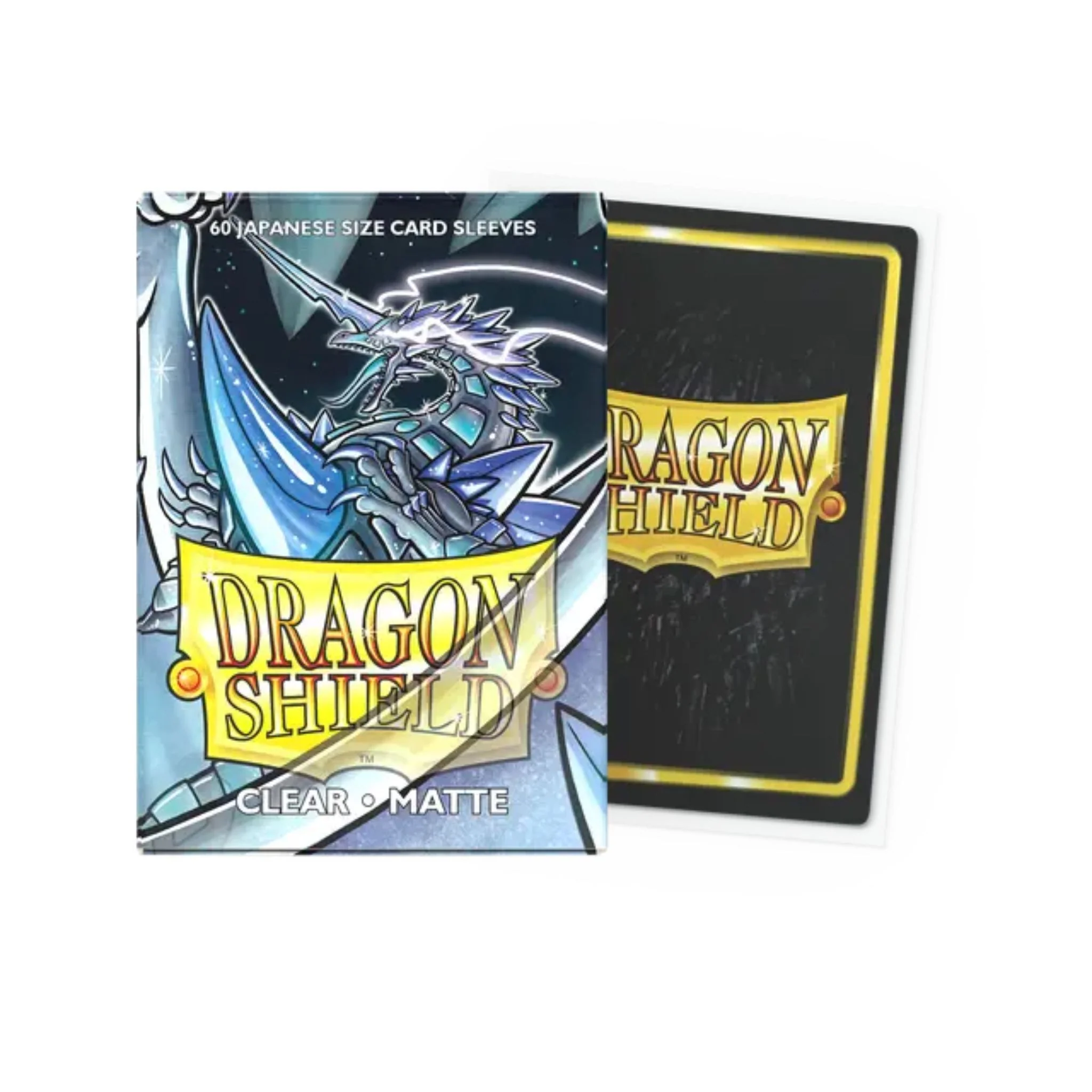 Dragon Shield Japanese Matte Clear Deck Protector Card Sleeves