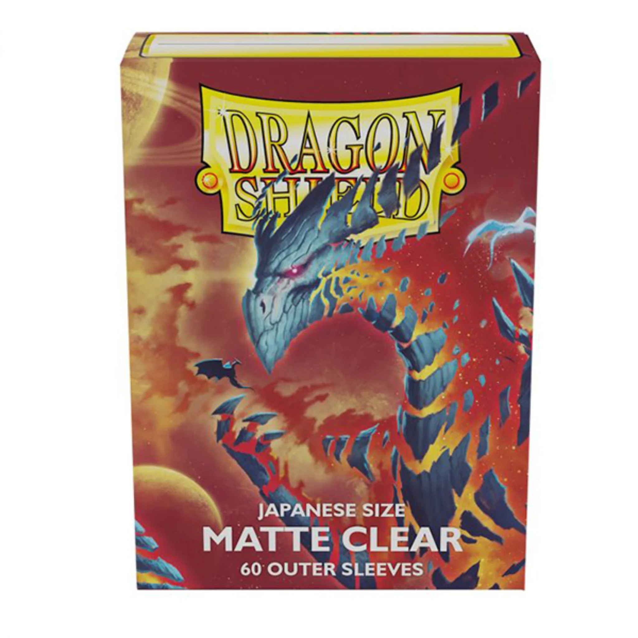 Dragon Shield Japanese Outer Matte Clear Deck Protector Card Sleeves