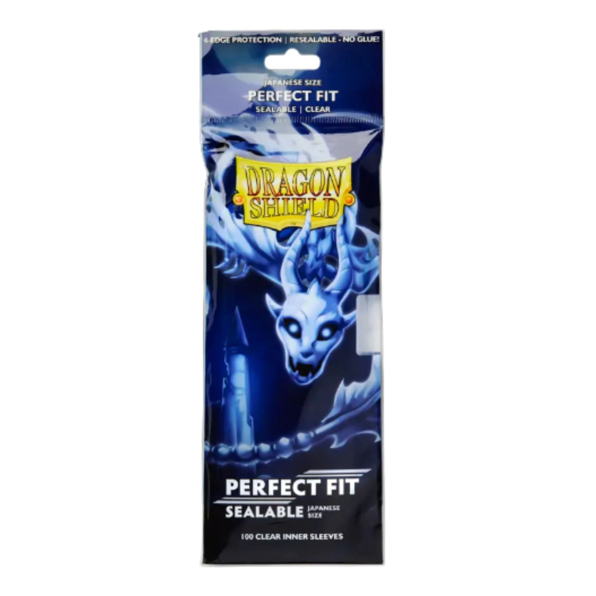 Dragon Shield Japanese Perfect Fit Sealable Inner Clear Deck Protector Card Sleeves