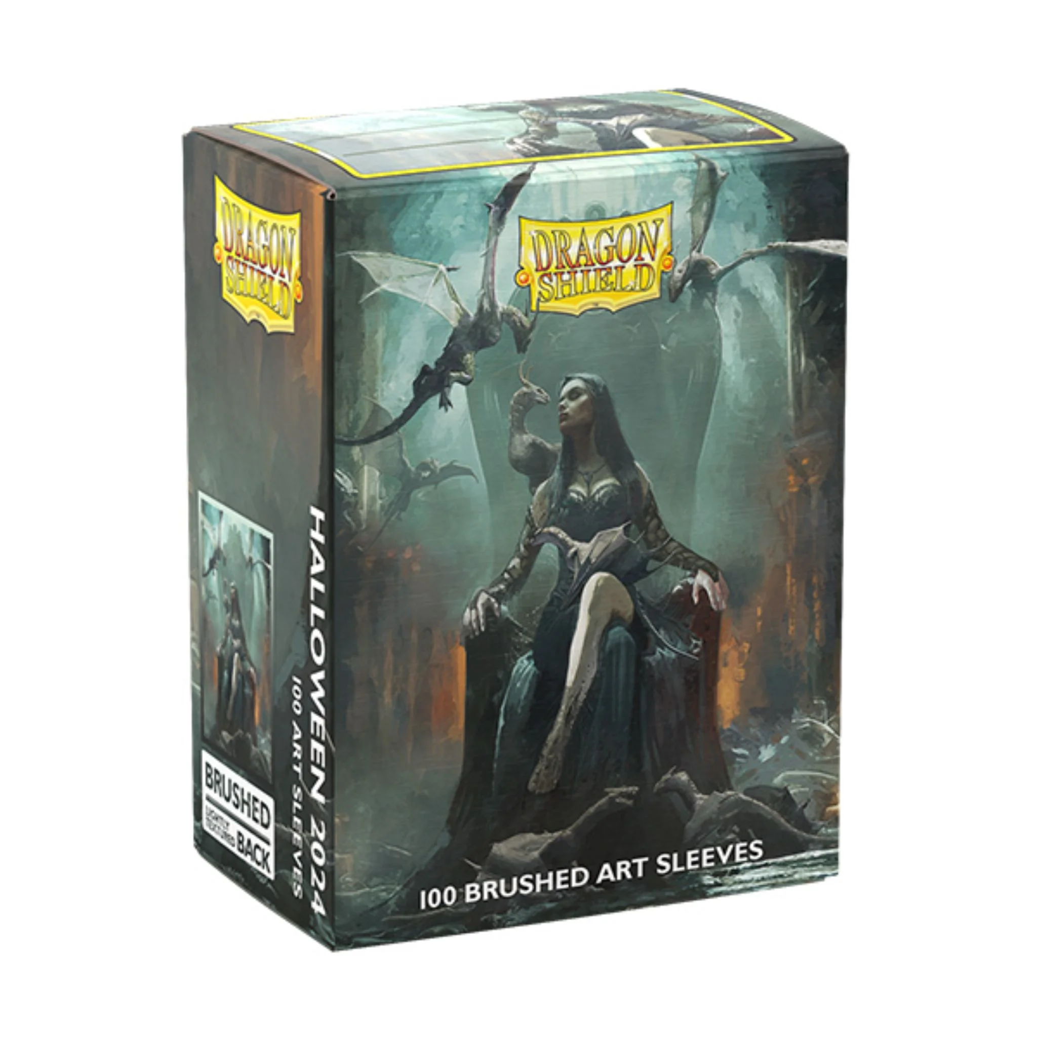 Dragon Shield Standard Brushed Halloween Deck Protector Card Sleeves
