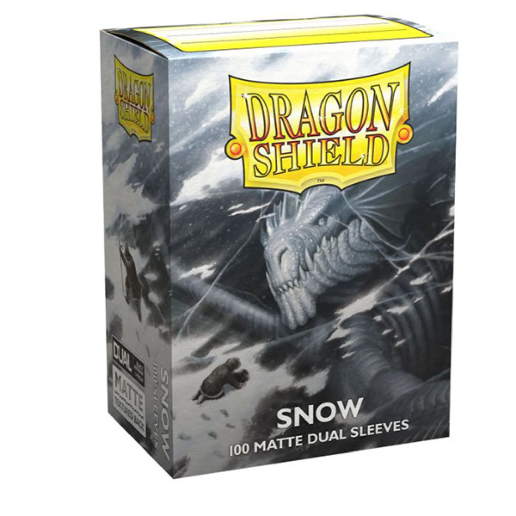 Dragon Shield Standard Dual Matte Snow Deck Protector Card Sleeves