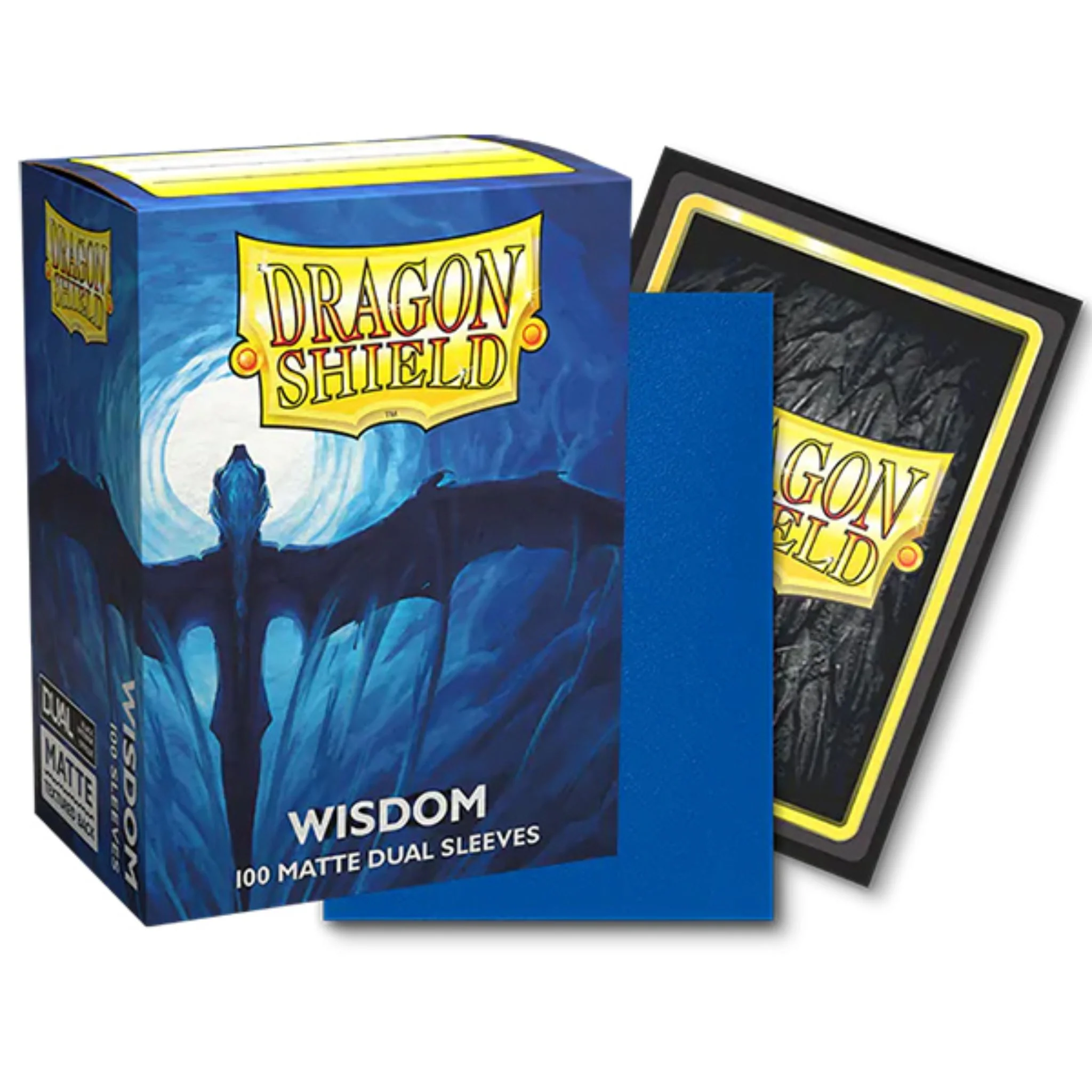 Dragon Shield Standard Dual Matte Wisdom Deck Protector Card Sleeves