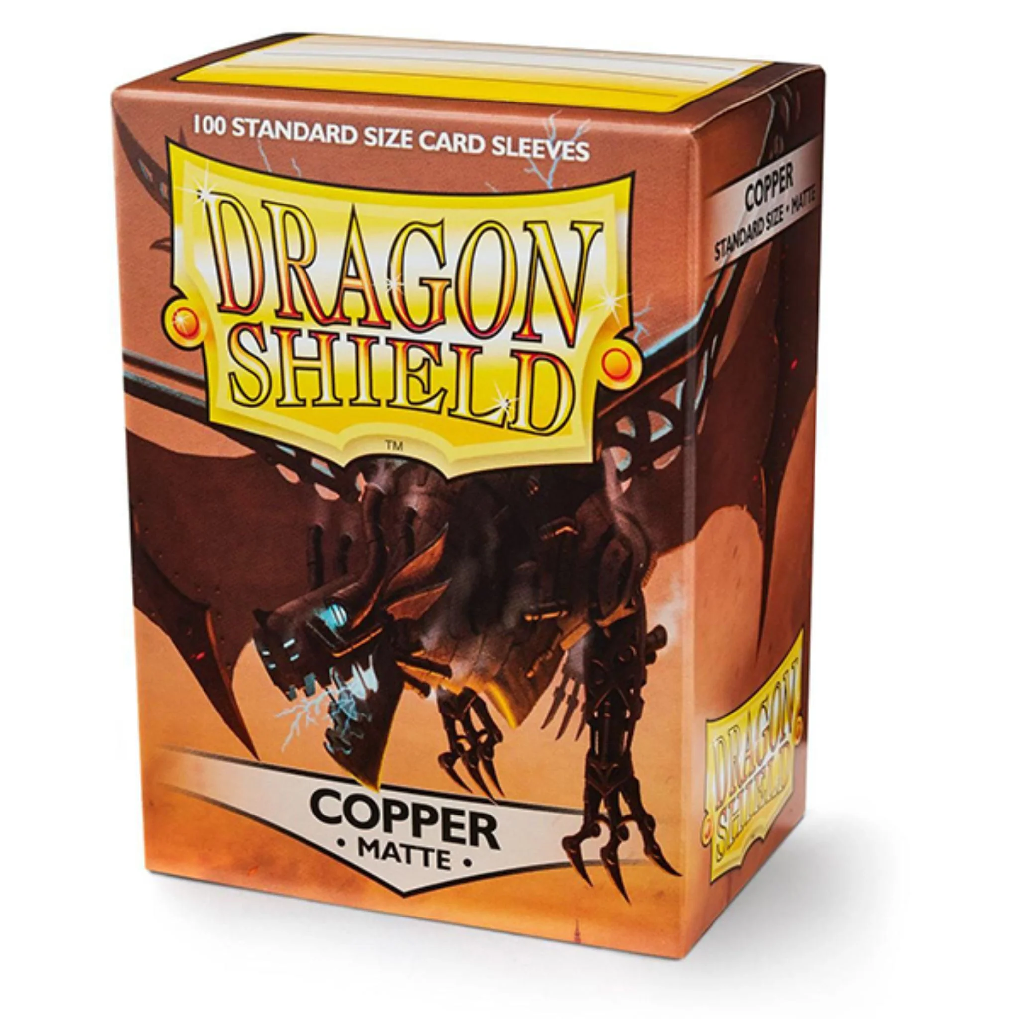 Dragon Shield Standard Matte Copper Deck Protector Card Sleeves