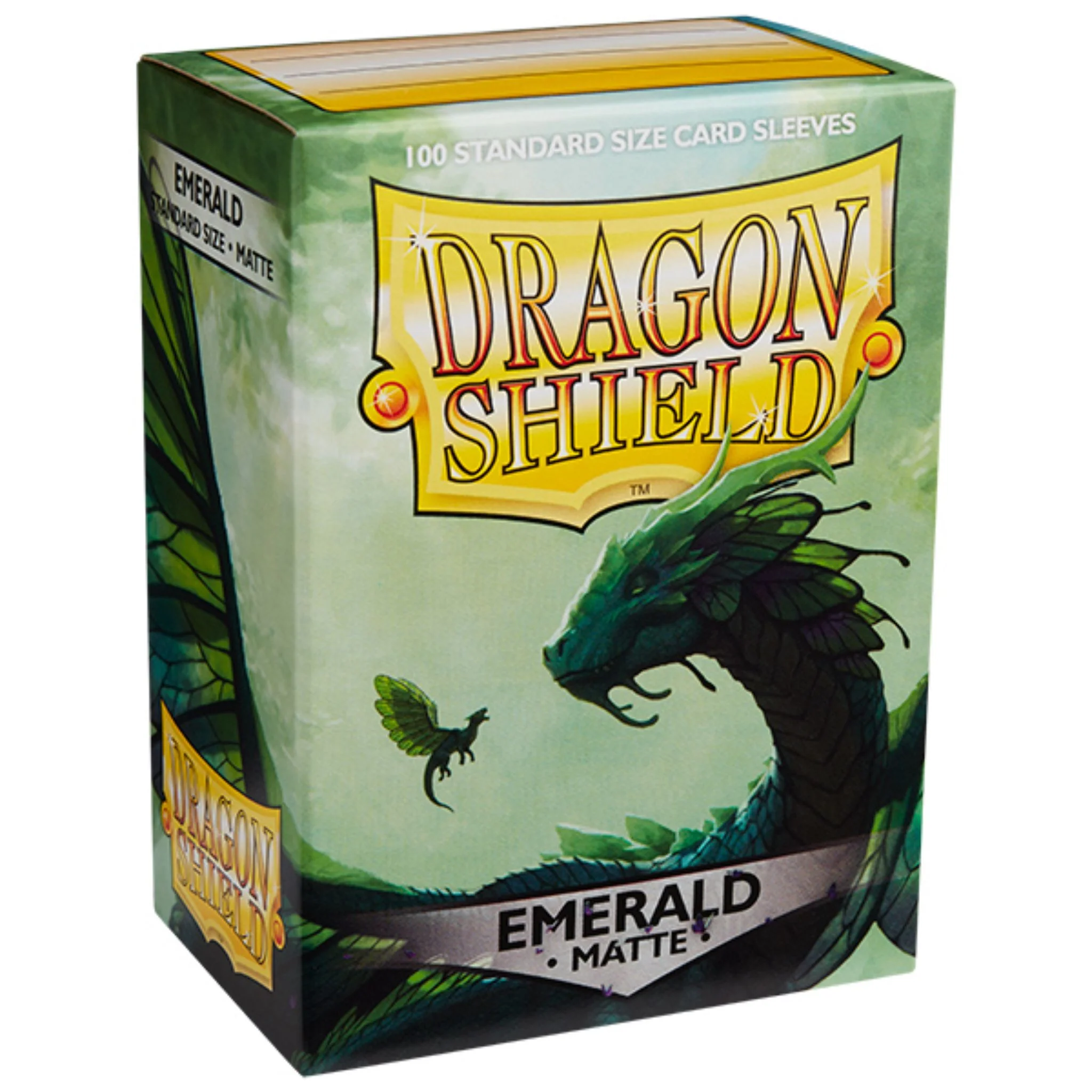 Dragon Shield Standard Matte Emerald Deck Protector Card Sleeves