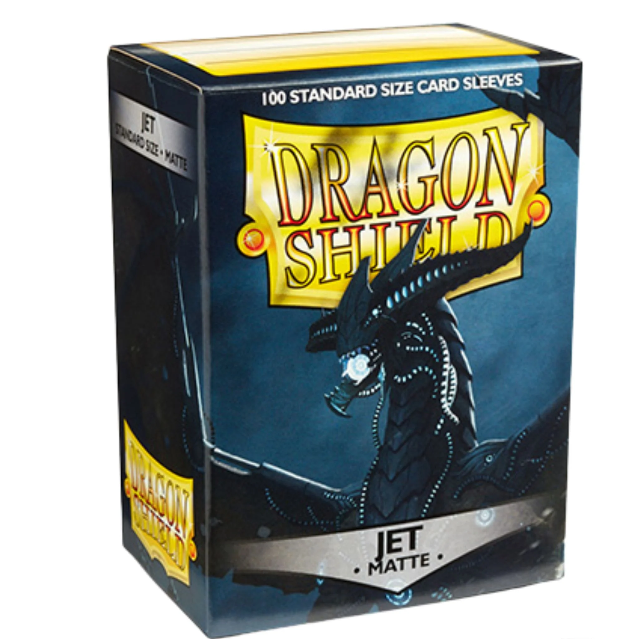 Dragon Shield Standard Matte Jet Deck Protector Card Sleeves