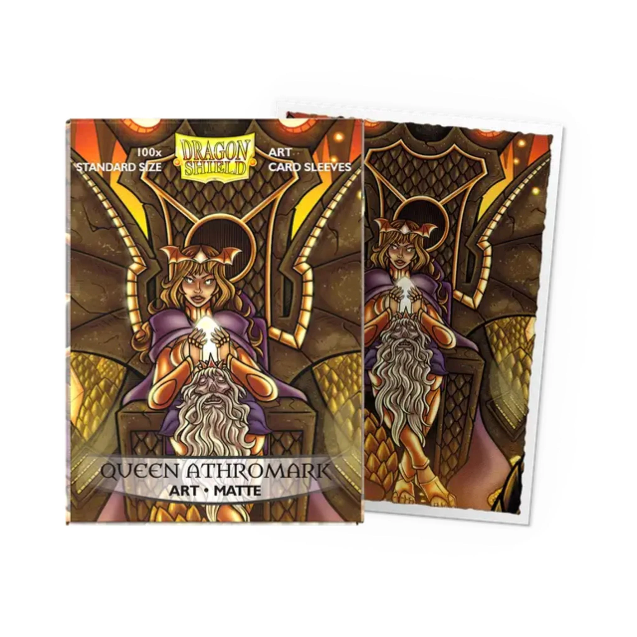 Dragon Shield Standard Matte Queen Athromark Deck Protector Card Sleeves