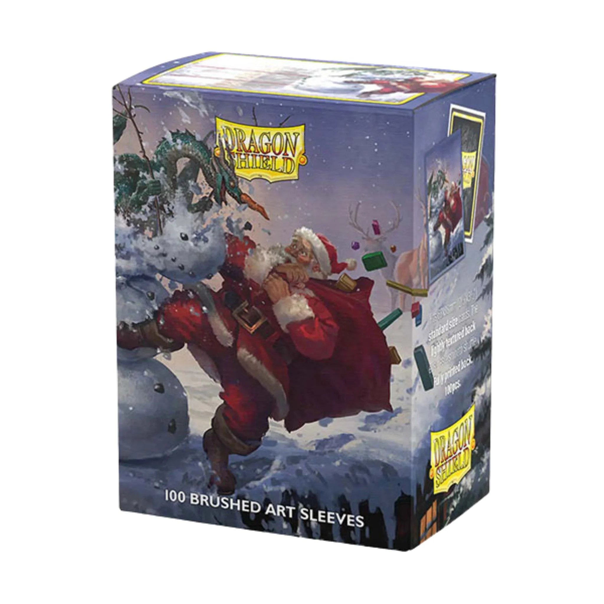 Dragon Shield Standard Brushed 2025 Christmas Deck Protector Card Sleeves