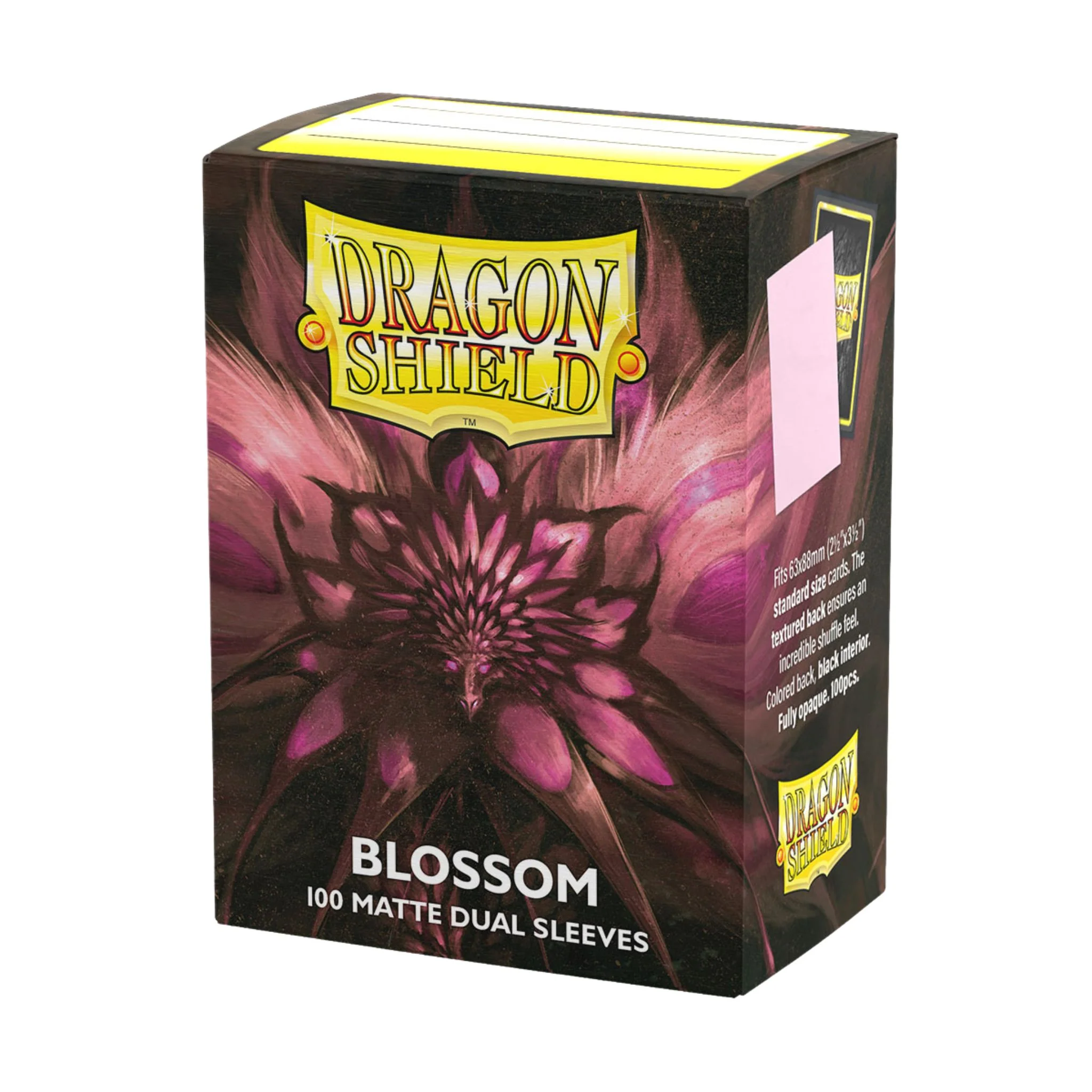 Dragon Shield Standard Dual Matte Blossom Deck Protector Card Sleeves